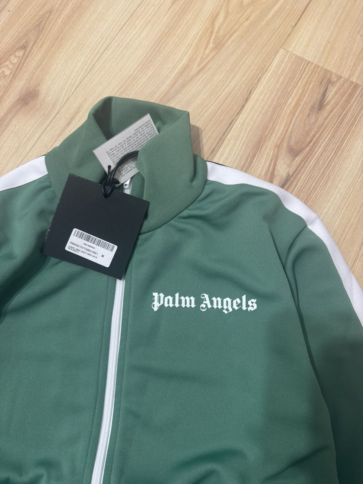 Palm Angels Palm Angels Track Jacket Green size M Size US M / EU 48-50 / 2 - 4 Thumbnail