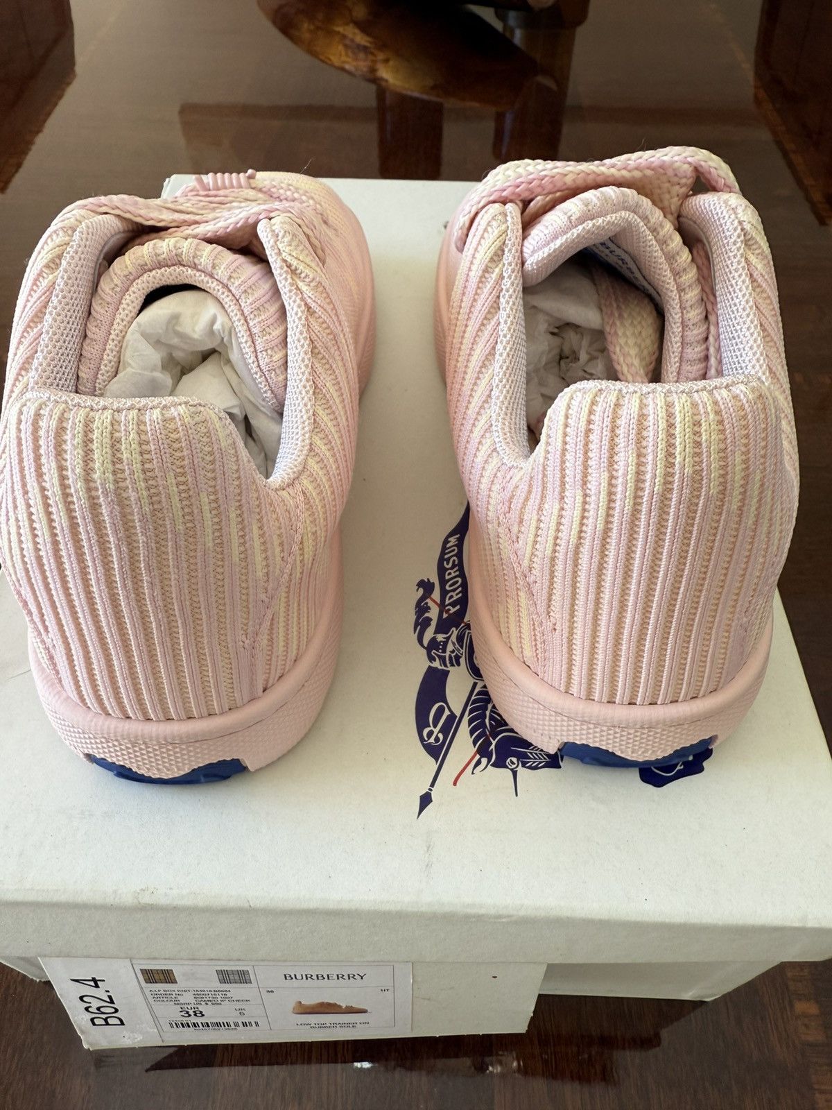 Burberry Burberry Box Knit Sneaker Size US 8 / IT 38 - 5 Thumbnail