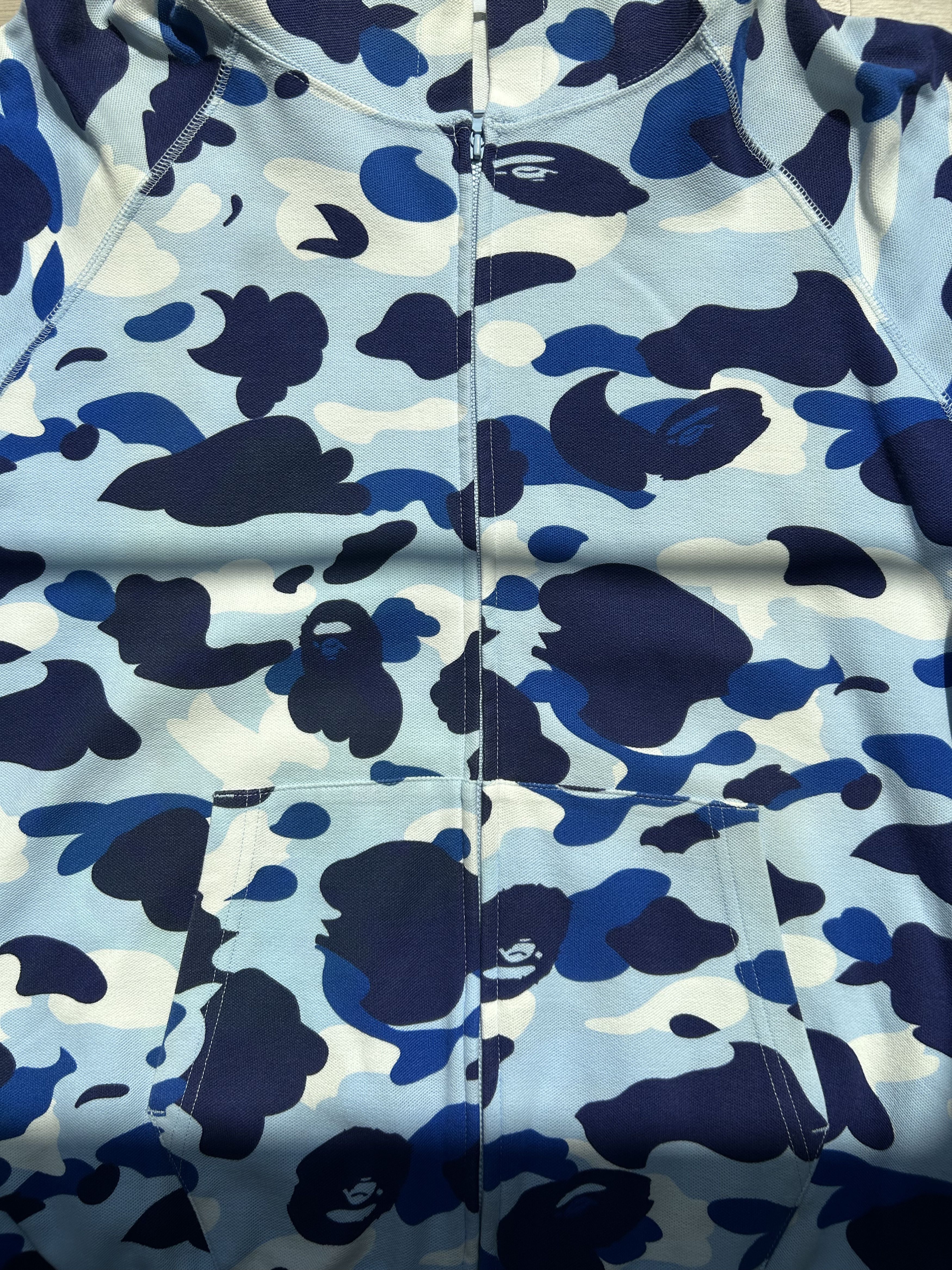 Bape 2009 Bape Nagoya City Camo Zip Up Hoodie [Size M] Size US M / EU 48-50 / 2 - 3 Thumbnail