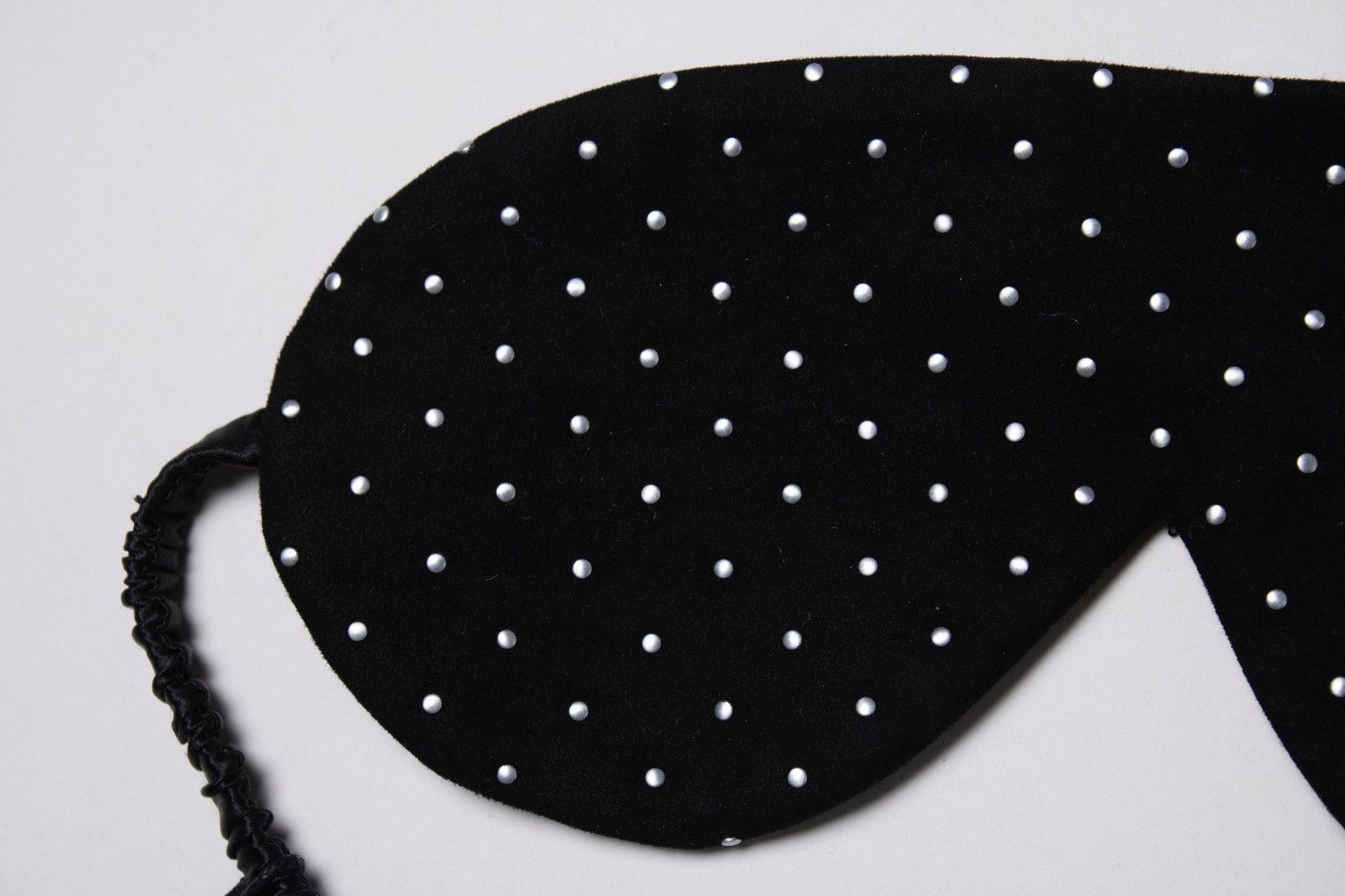 Saint Laurent Paris Saint Laurent, suede sleeping mask with studs Size ONE SIZE - 4 Thumbnail