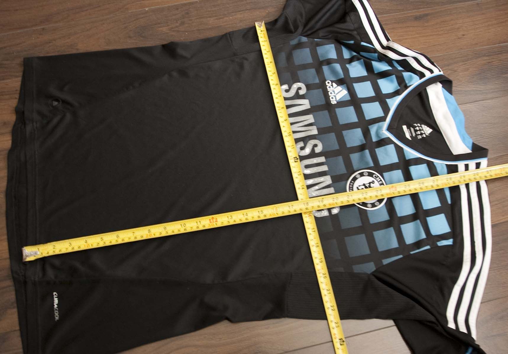 Adidas Chelsea FC Jersey Adidas 2011 Size XL Black Size US XL / EU 56 / 4 - 7 Thumbnail
