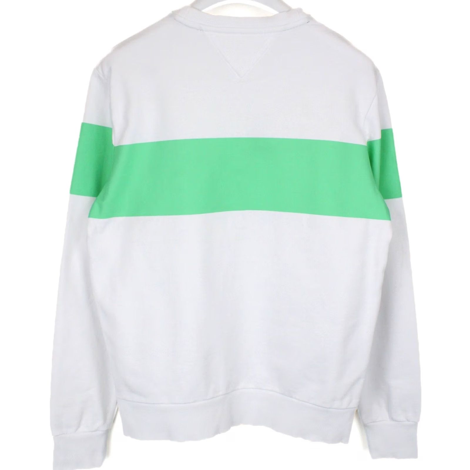 Tommy Hilfiger Tommy Hilfiger Sweatshirt Men Large Pullover Crew Neck Logo White Size US L / EU 52-54 / 3 - 2 Thumbnail