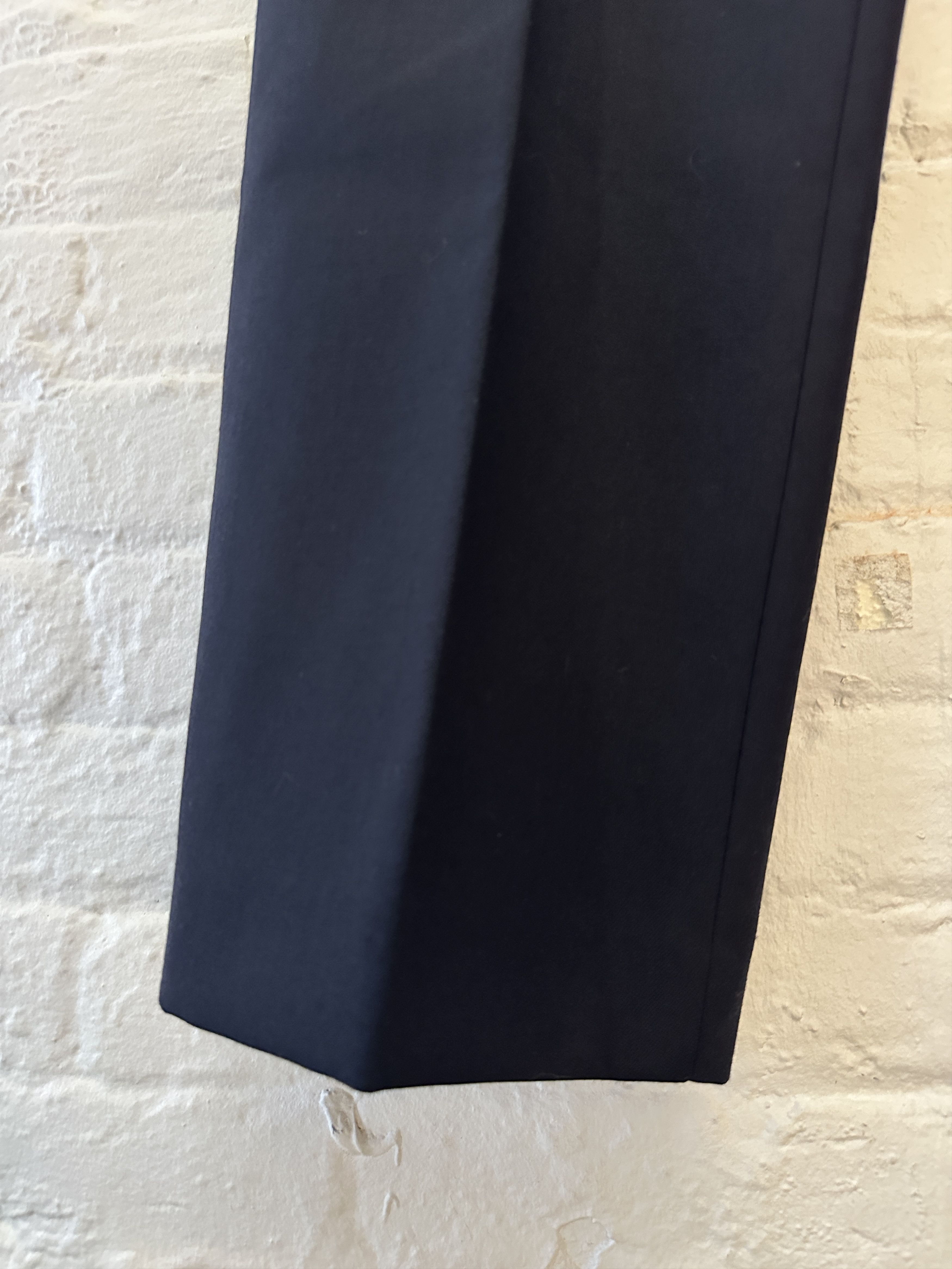 Dries Van Noten Pleated Straight Leg Trousers