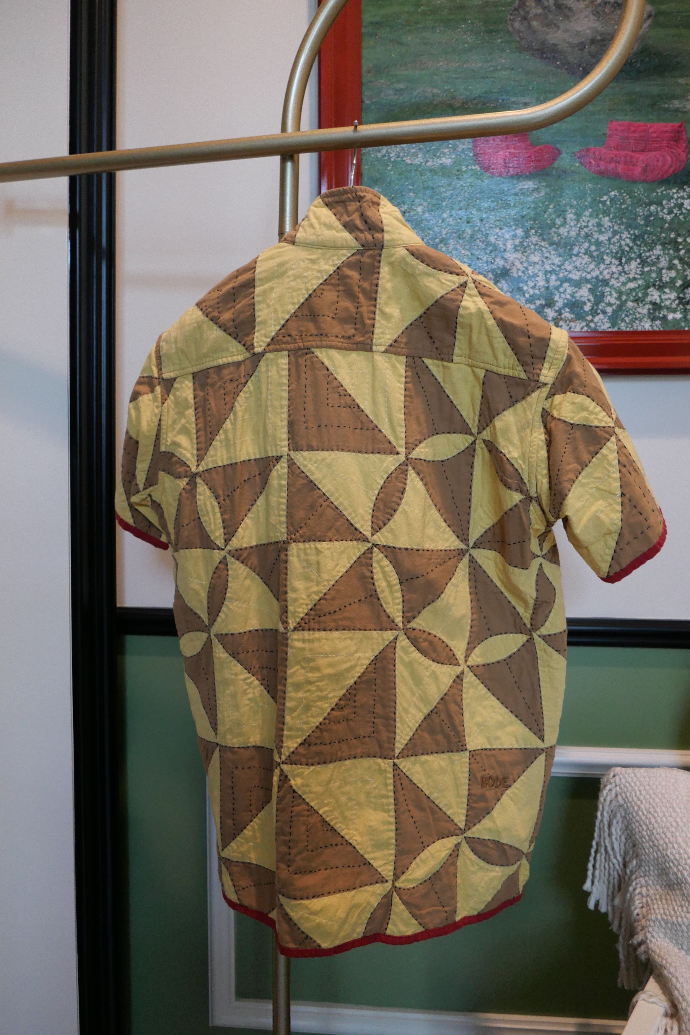Bode BODE cotton homer quilt shirts Size US M / EU 48-50 / 2 - 2 Thumbnail