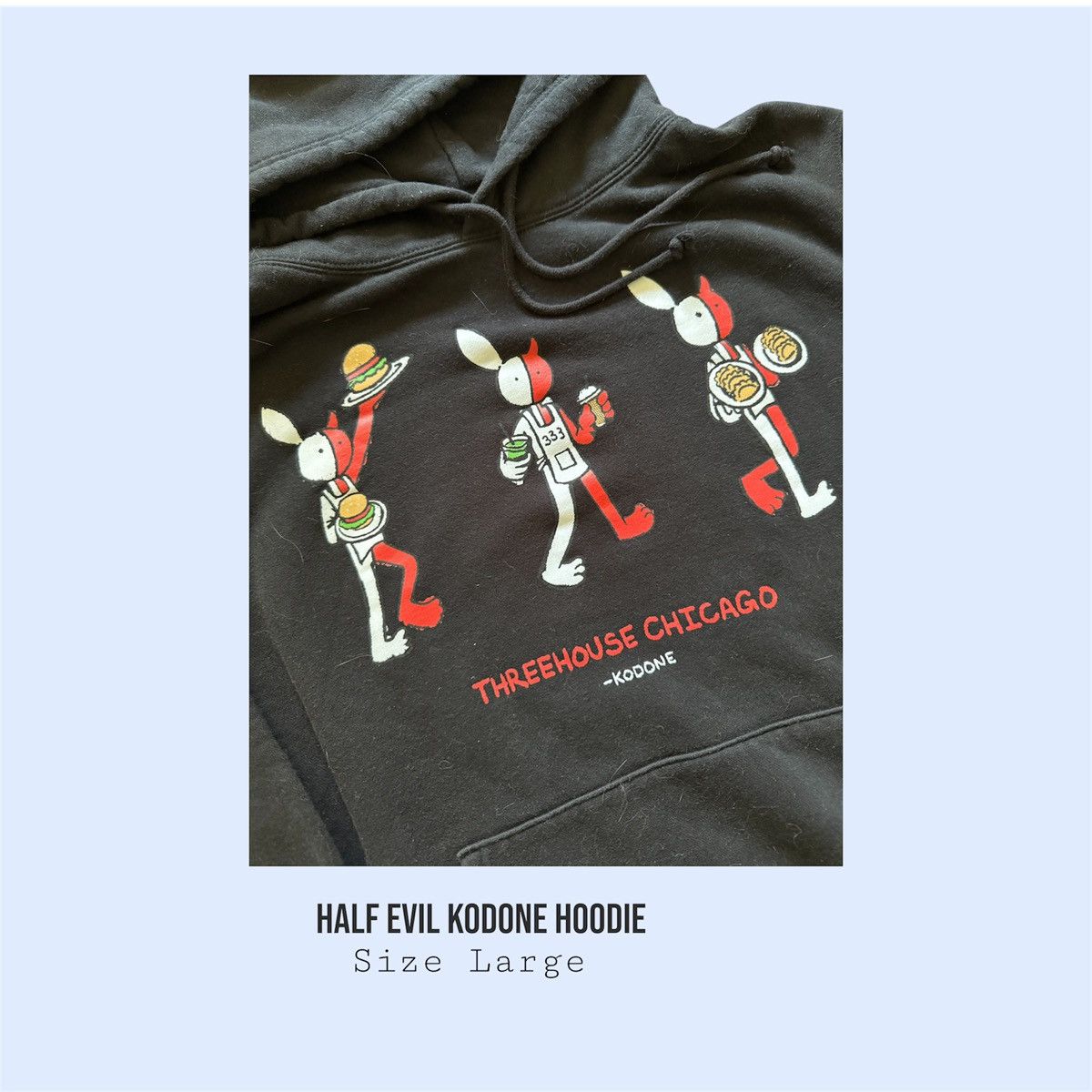 Half Evil × Kodone Half Evil Kodone Hoodie Size US L / EU 52-54 / 3 - 2 Thumbnail