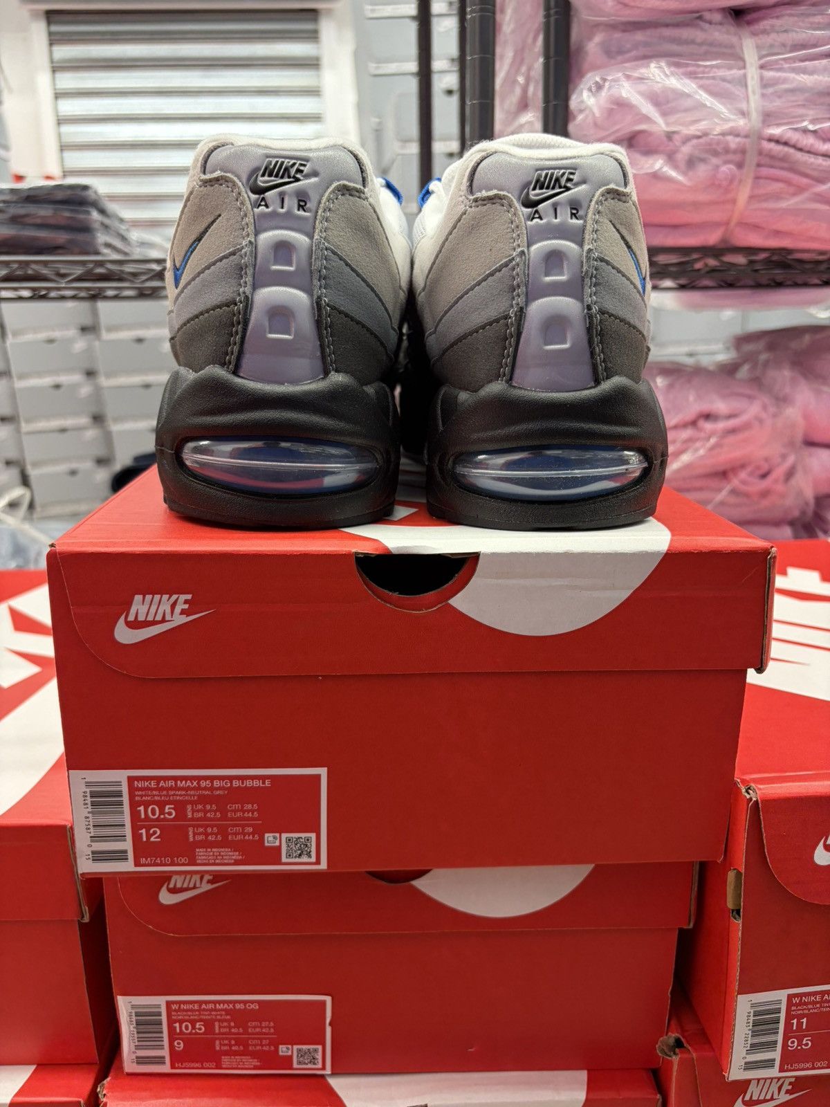 Nike Air Max 95 Blue Size US 10.5 / EU 43-44 - 7 Thumbnail