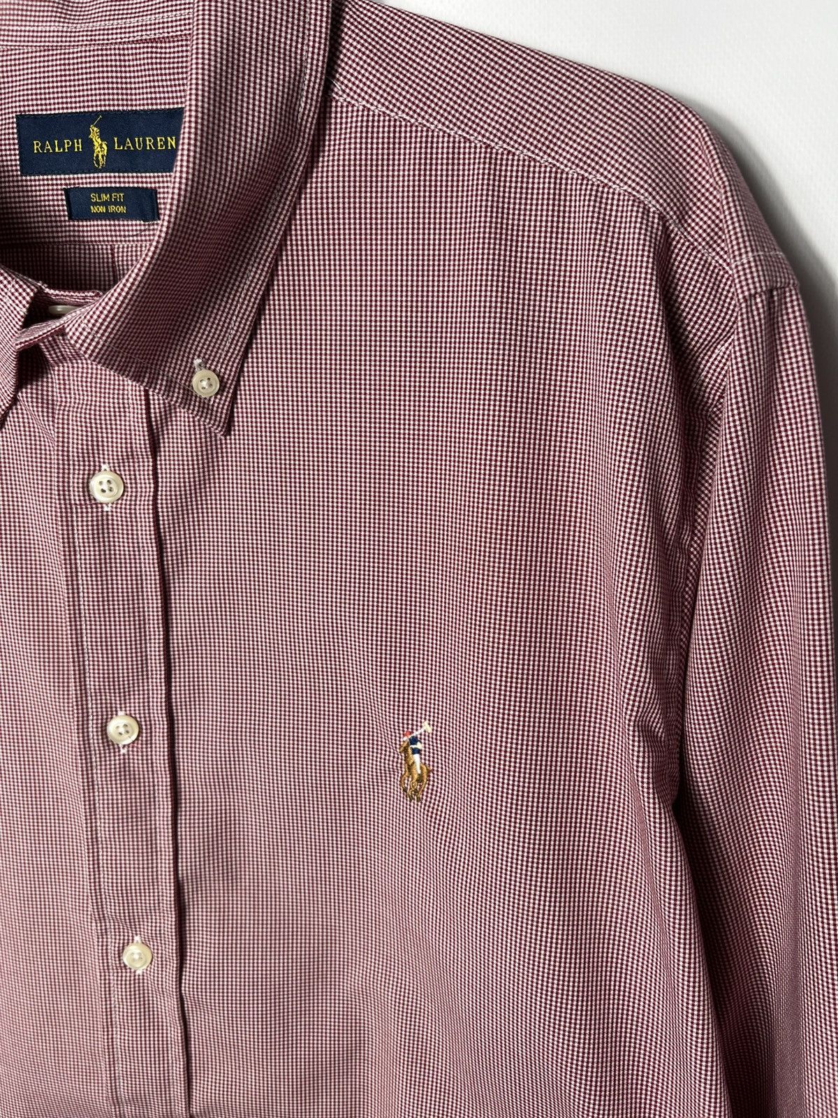 Polo Ralph Lauren Vintage luxury Polo Ralph Lauren Button Up Shirt Size Xl Size US XL / EU 56 / 4 - 4 Thumbnail