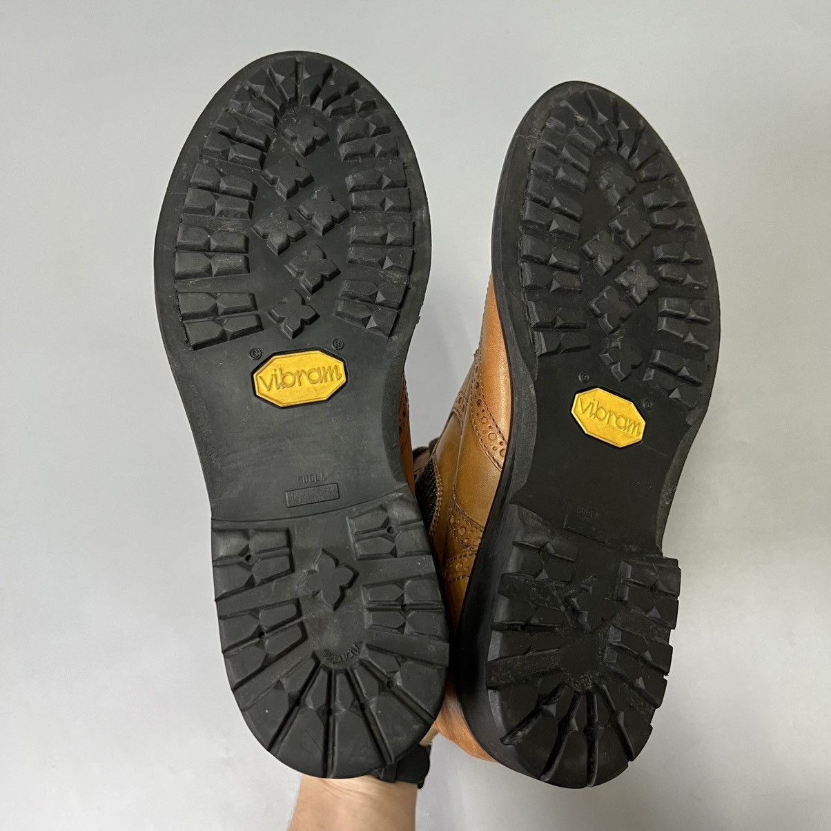 Leather Leather Brogue Boots Cowboy y2k D.H. Pollak boots Vibram men Size US 7.5 / EU 40-41 - 11 Thumbnail