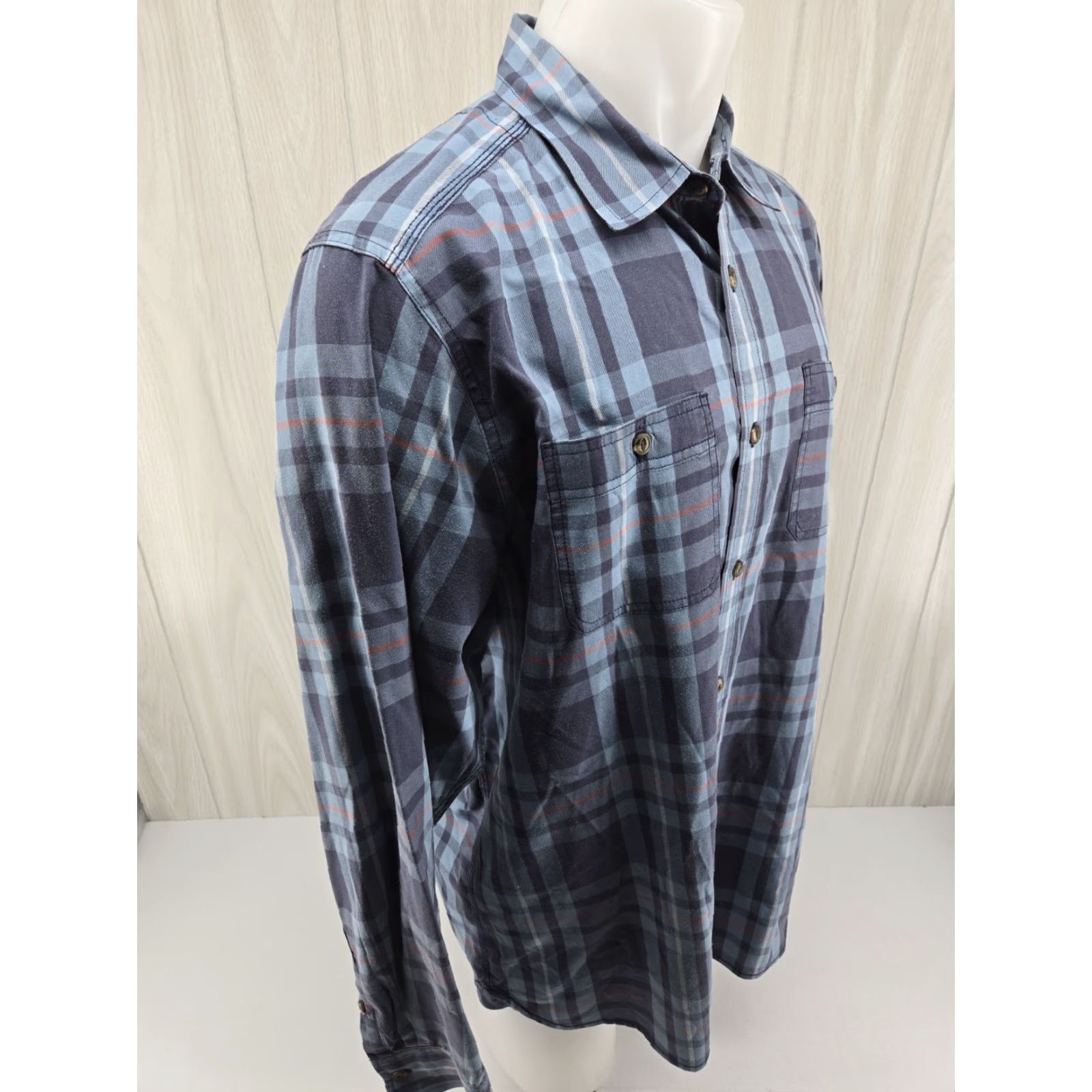 The North Face The North Face Shirt Men XL Blue Plaid Casual Dress Style Outdoor Hiking Button-Up Size US XL / EU 56 / 4 - 7 Thumbnail