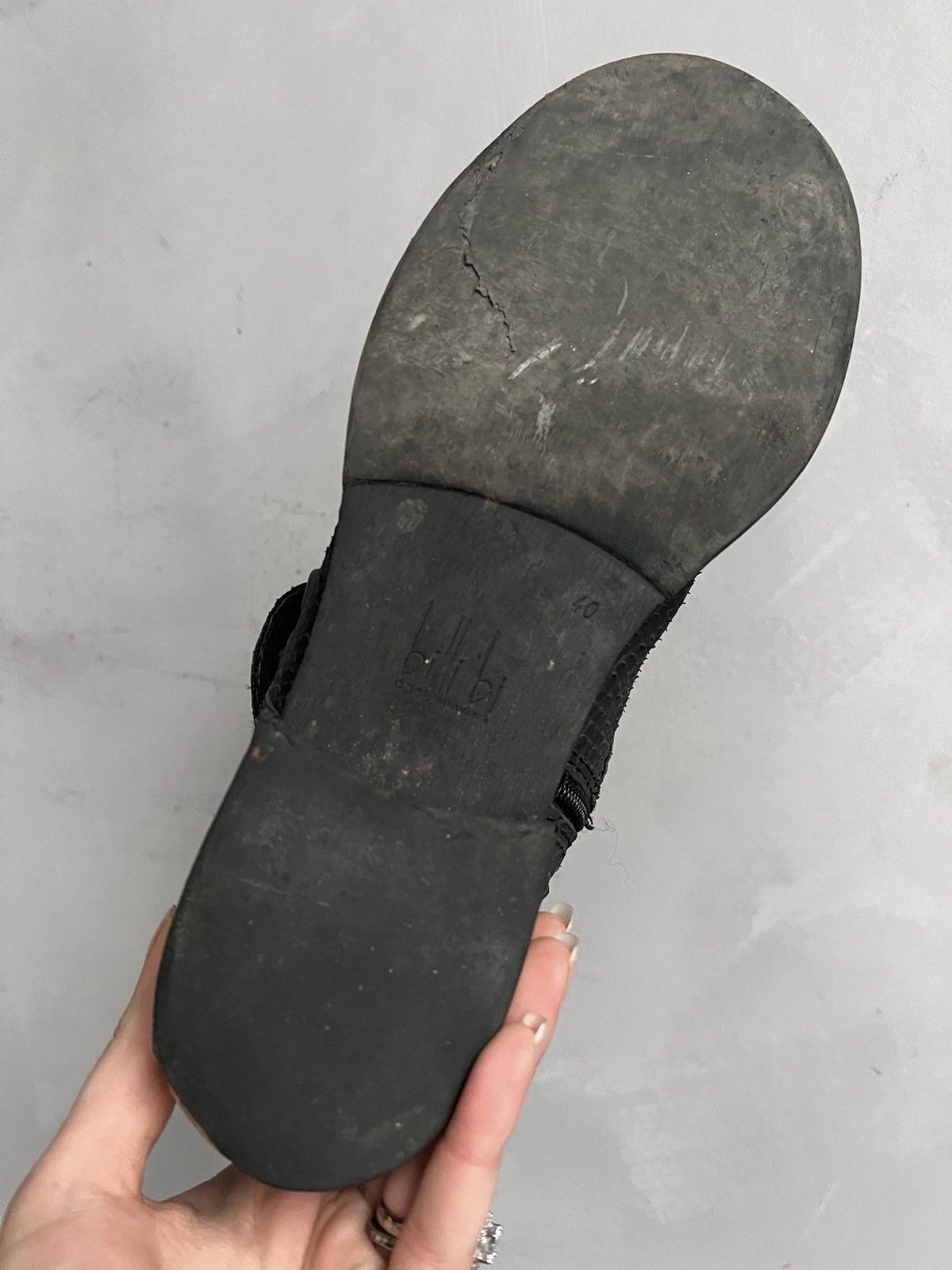 If Six Was Nine Avantgarde hype if six was nine style artisan leather boots Size US 7.5 / EU 40-41 - 11 Thumbnail