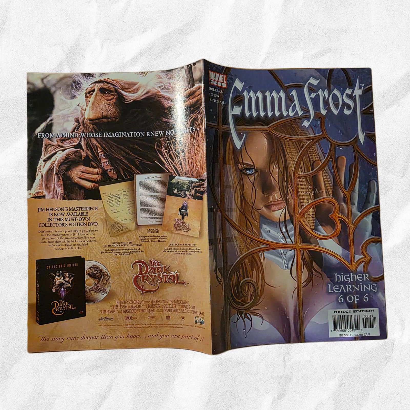 Marvel Comics Emma Frost #6 NM 2003 Greg Horn Marvel Comic (C) Size ONE SIZE - 6 Thumbnail