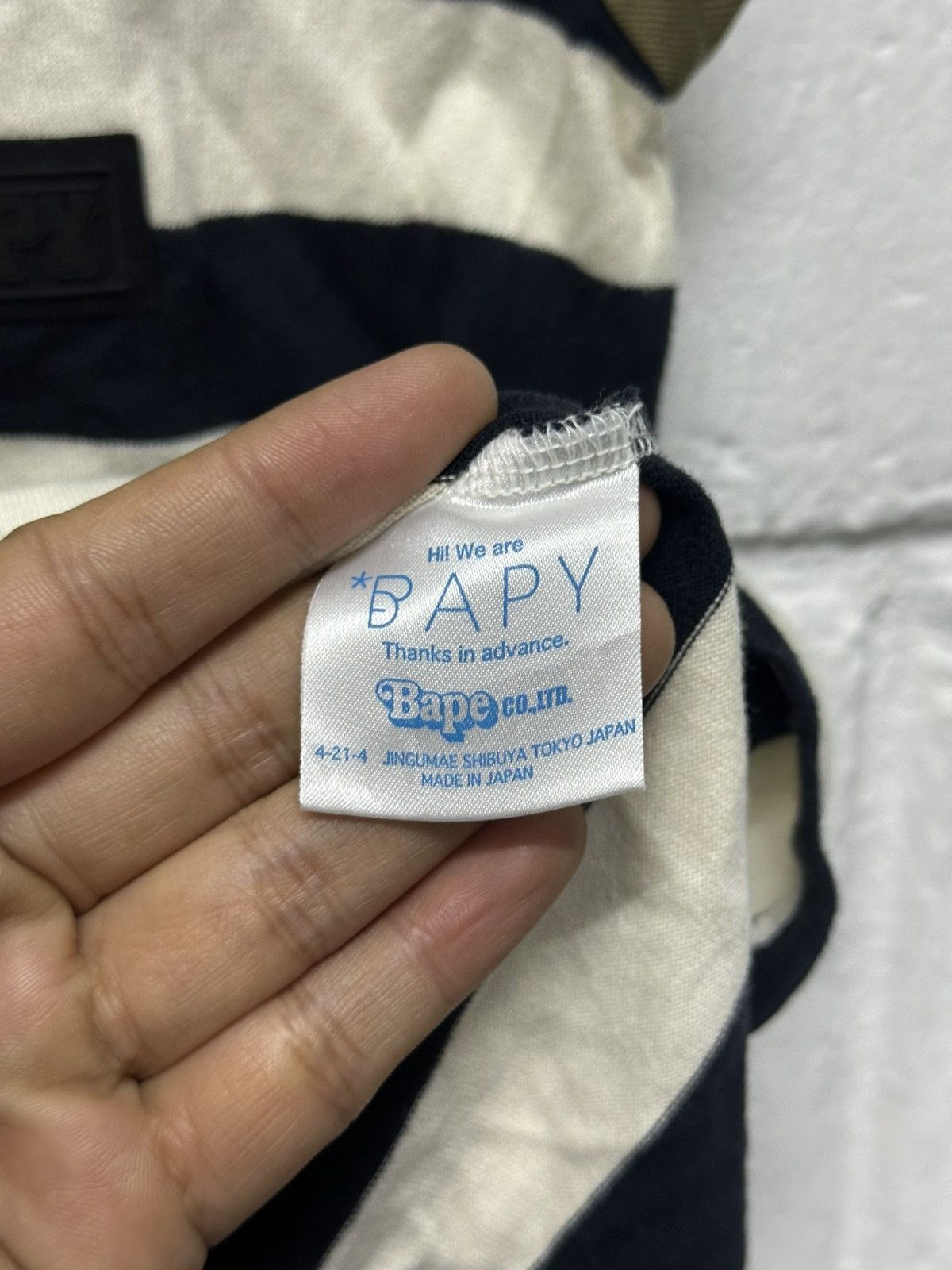 Bape Bapy By Bape®️ Stripes Tank Top Size US XXS / EU 40 - 5 Thumbnail