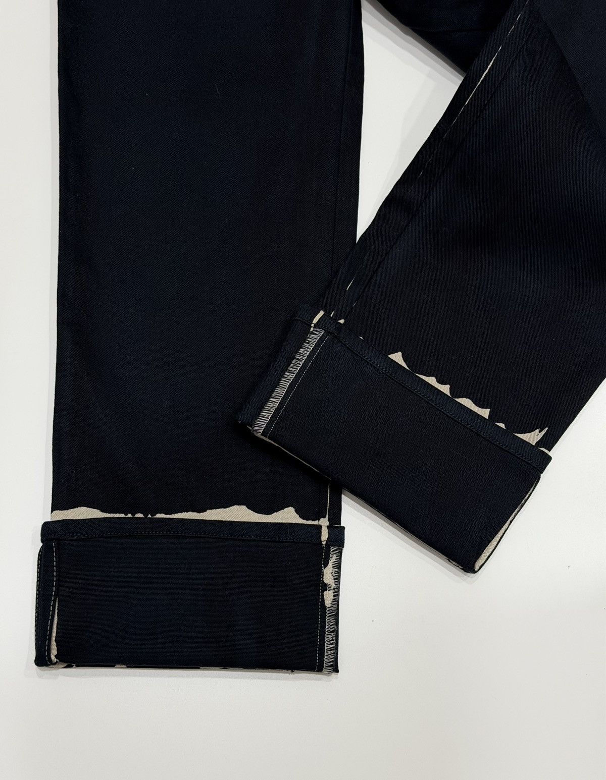 Prada PRADA FW 2018 Overdyed Back Logo Patch Pants Runway Jeans Size US 30 / EU 46 - 18 Thumbnail