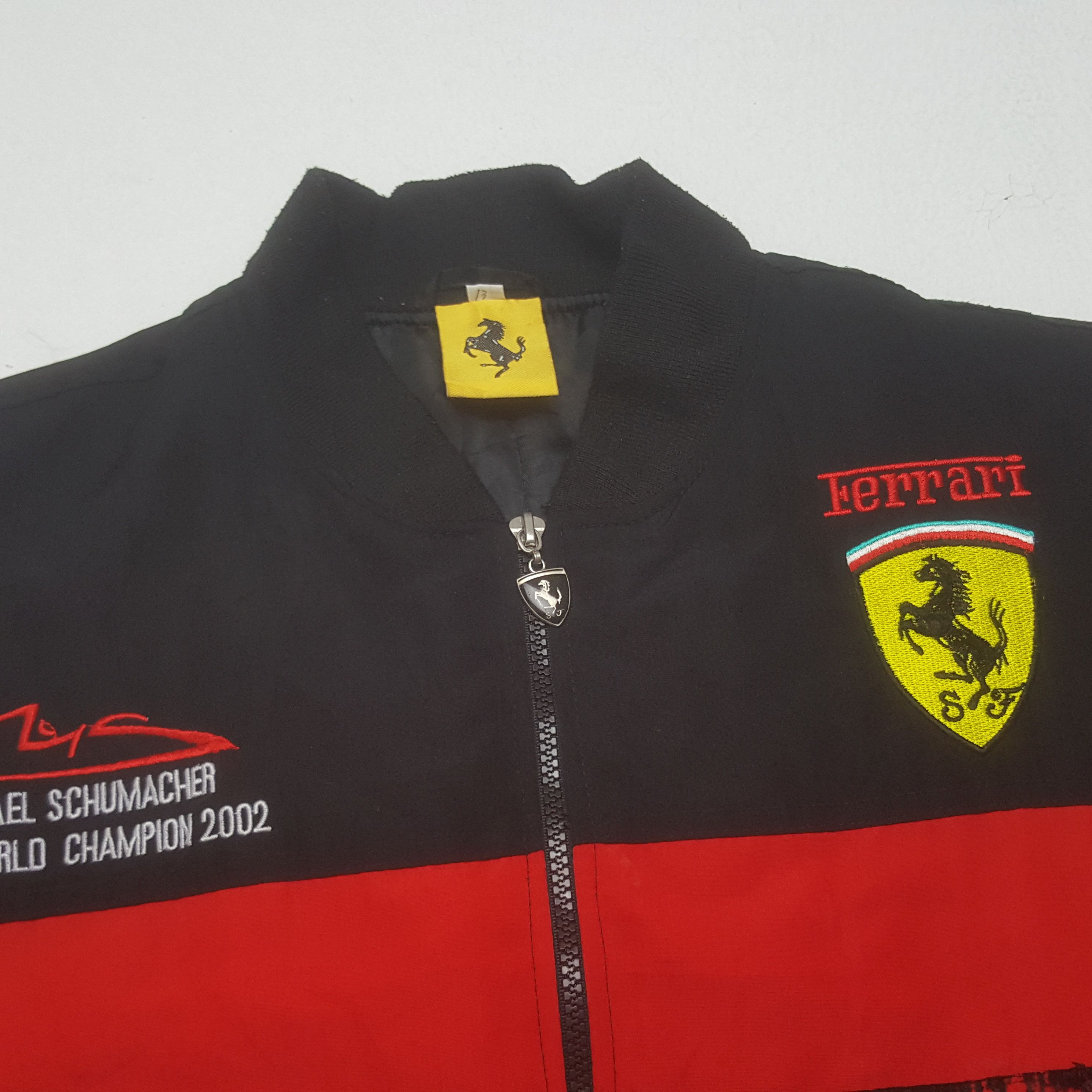 Vintage Vintage Ferrari F-1 Racing Bomber Jacket Size US L / EU 52-54 / 3 - 5 Thumbnail