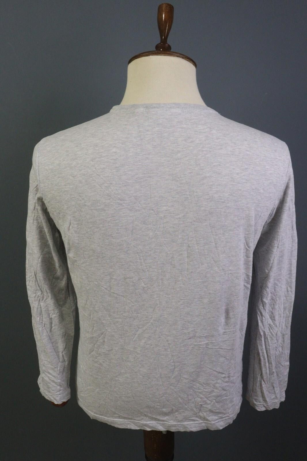 Lacoste Lacoste Regular Fit Gray Crocodile Logo T-Shirt Size M Size US M / EU 48-50 / 2 - 12 Thumbnail