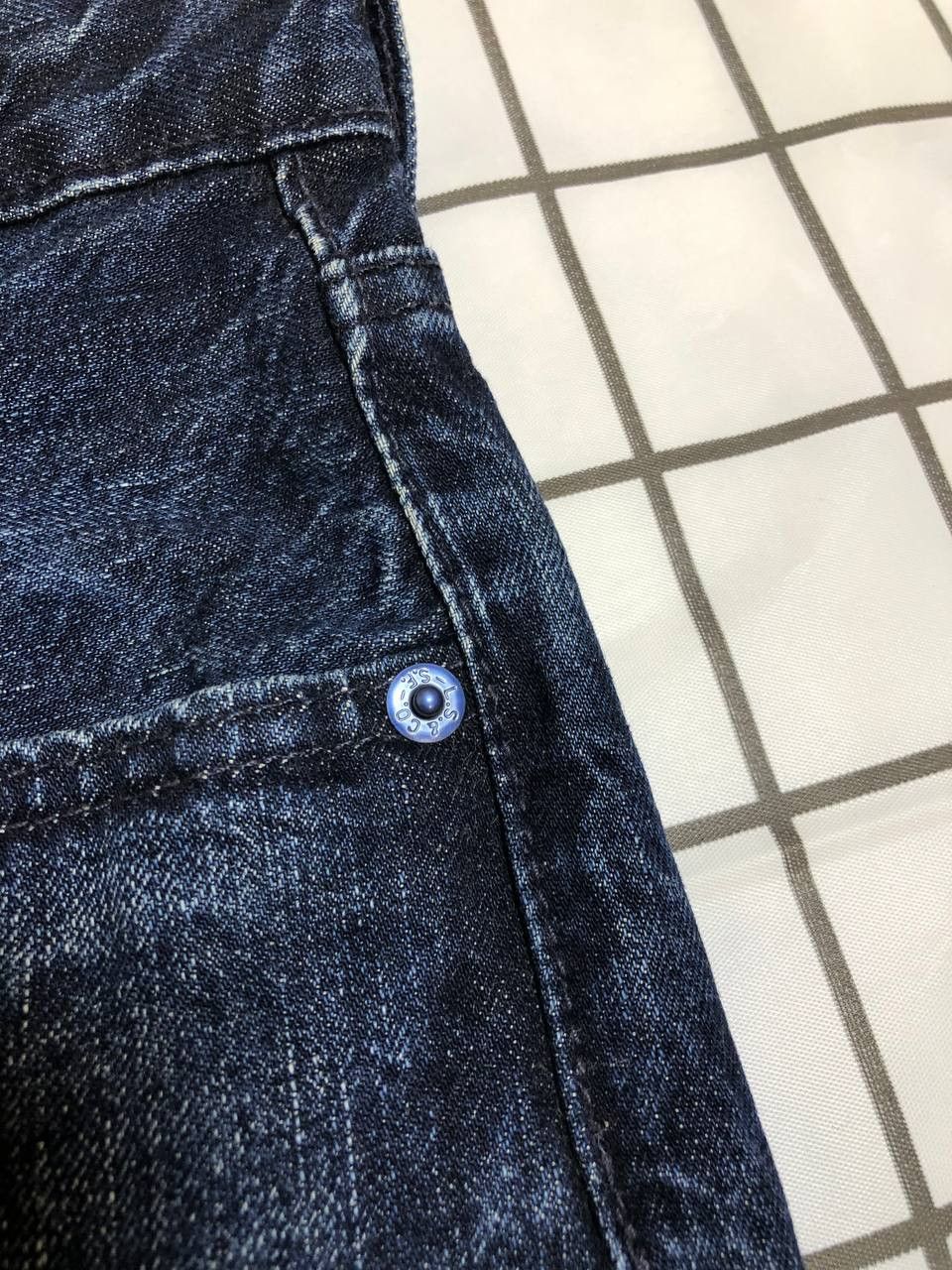 Levi's Levi Strauss 501 Mens Dark Blue Denim Casual Size US 29 - 14 Thumbnail