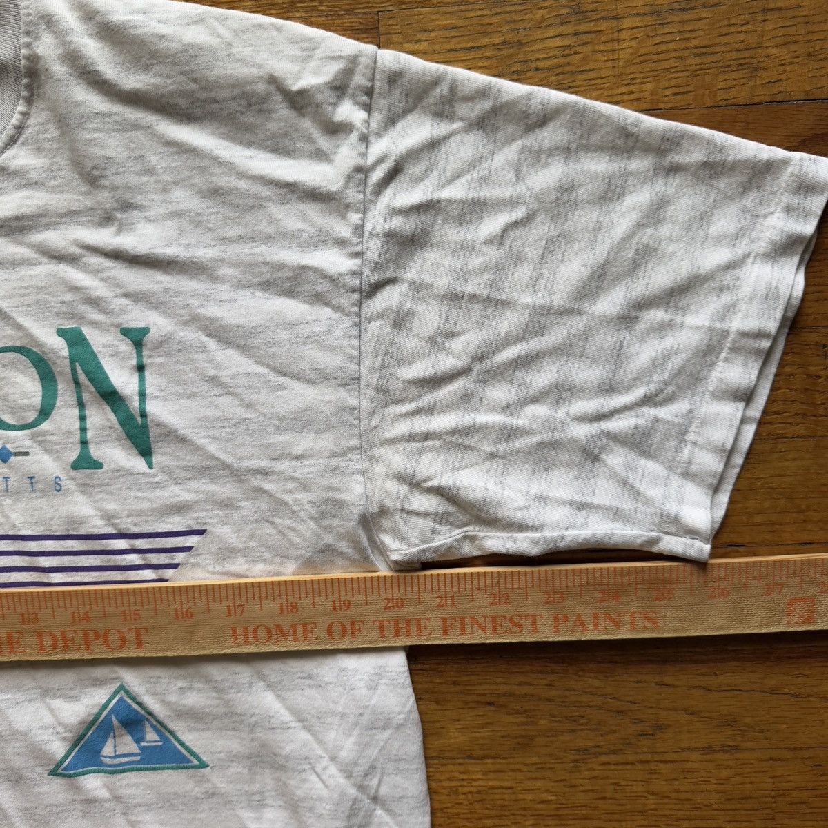 Vintage VTG Boston Massachusetts 90’s T-Shirt XL Size US XL / EU 56 / 4 - 3 Thumbnail