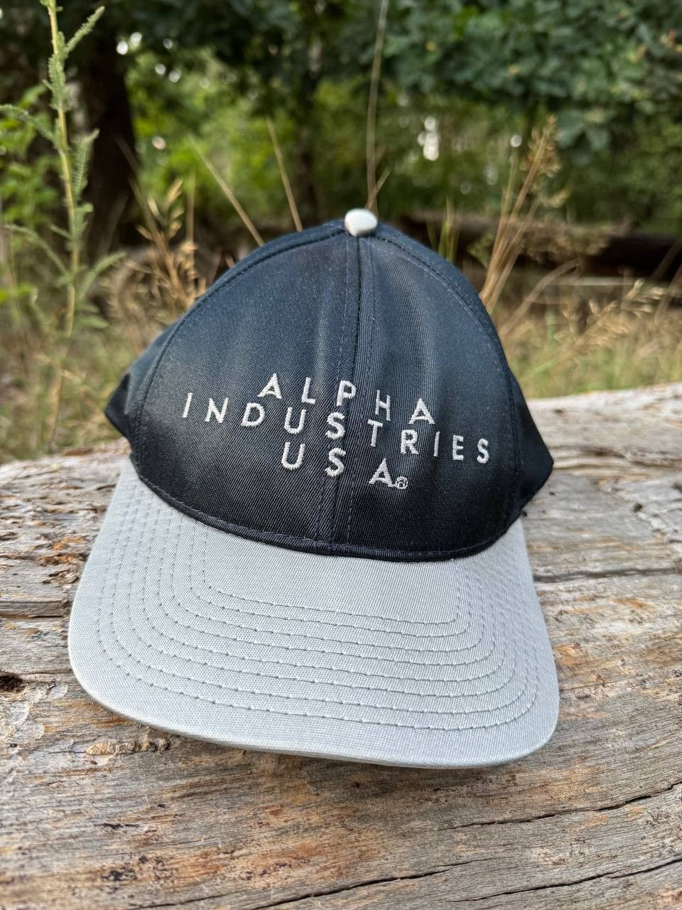 Alpha Industries Vintage Alpha Industries USA-made cap Size ONE SIZE - 2 Thumbnail