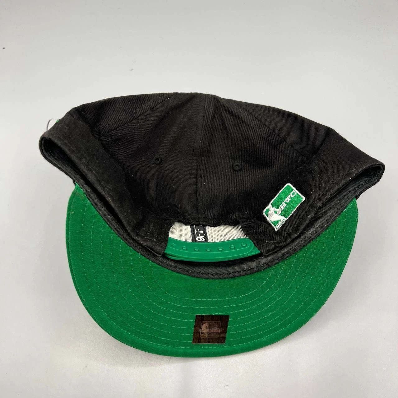 New Era Boston Celtics Hat Men Black NBA Snap Back Hardwood Classics Size ONE SIZE - 7 Thumbnail