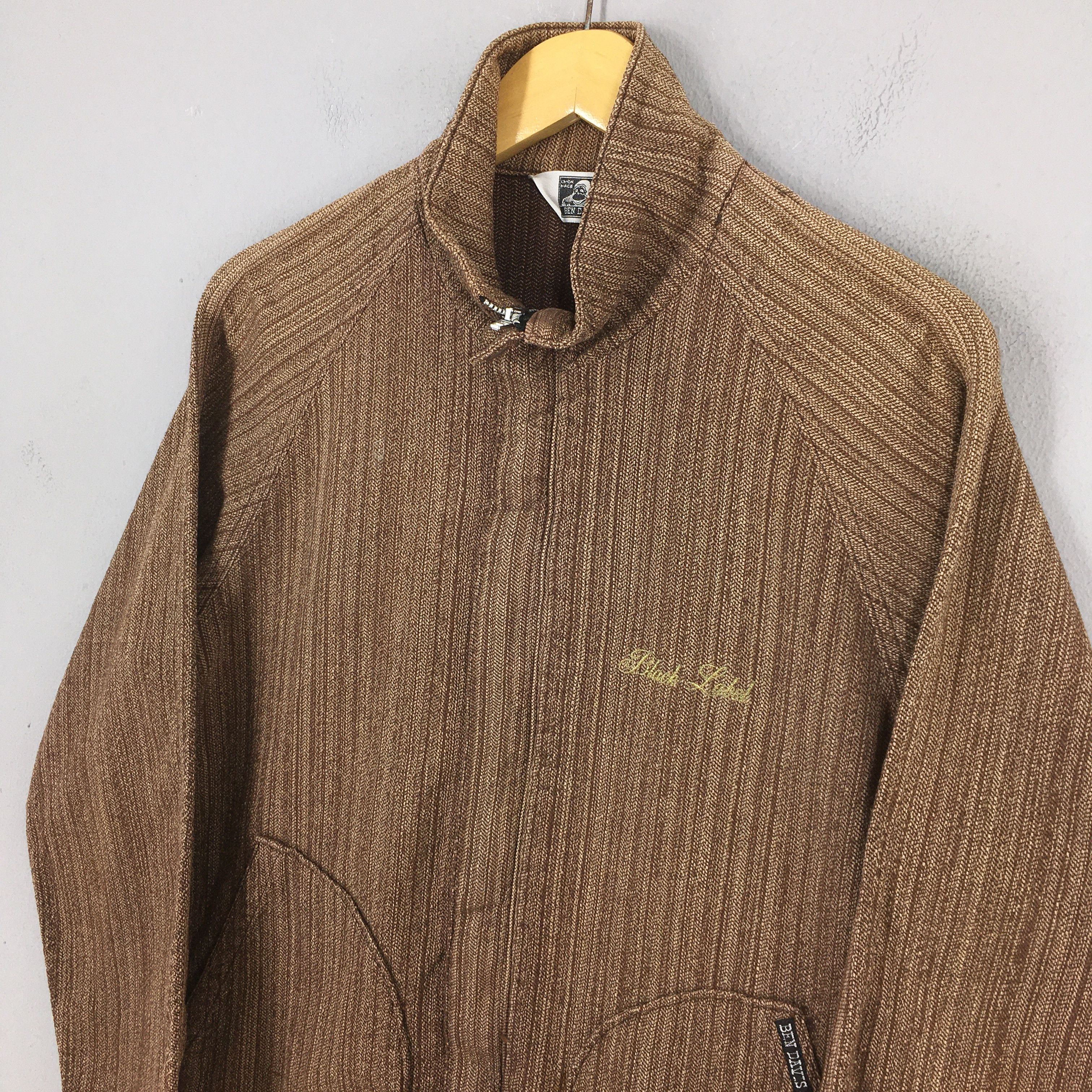 Ben Davis Vintage 1990s Ben Davis Brown Herringbone Jacket M Size US M / EU 48-50 / 2 - 3 Thumbnail