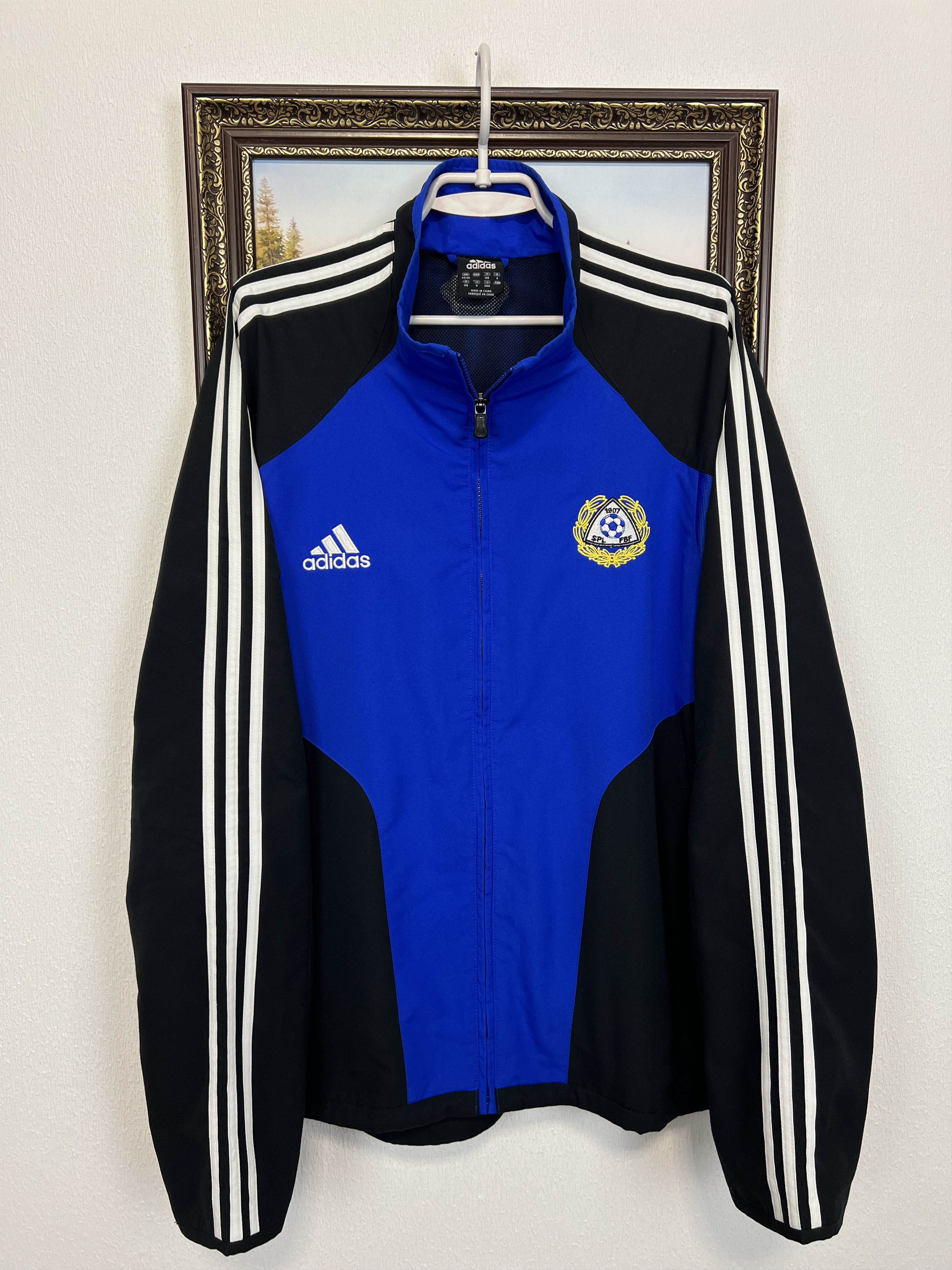 Adidas Vintage Finland Football Jacket Soccer Track Top National Size US XL / EU 56 / 4 - 1 Thumbnail
