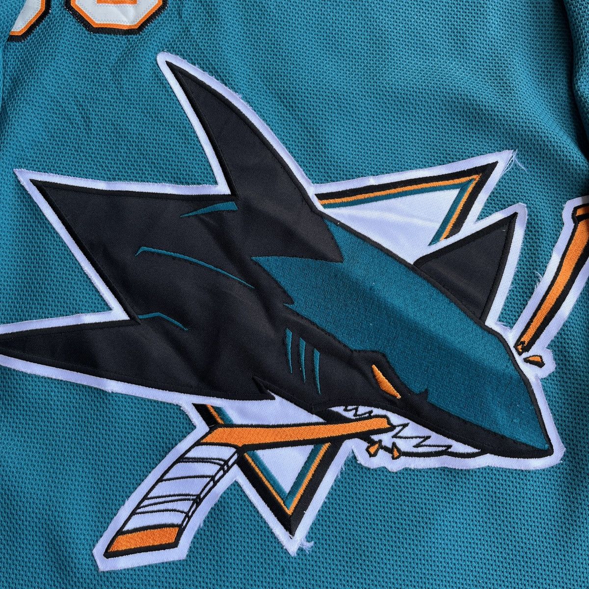 Reebok NHL San Jose Shark Reebok Jersey Size US XL / EU 56 / 4 - 4 Thumbnail
