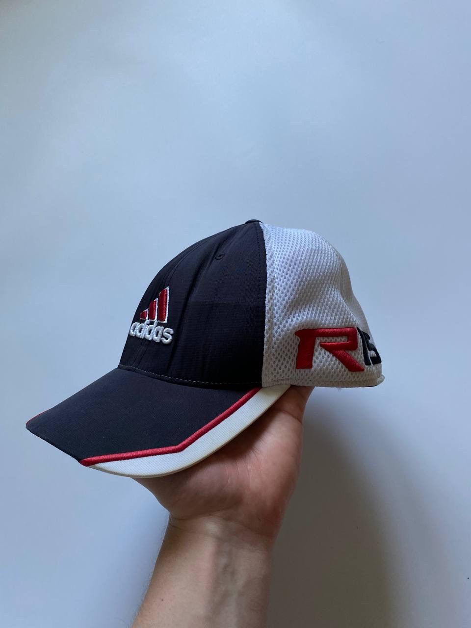 Adidas Vintage Adidas x Flexfit Cap Size S/M R15 Size ONE SIZE - 2 Thumbnail