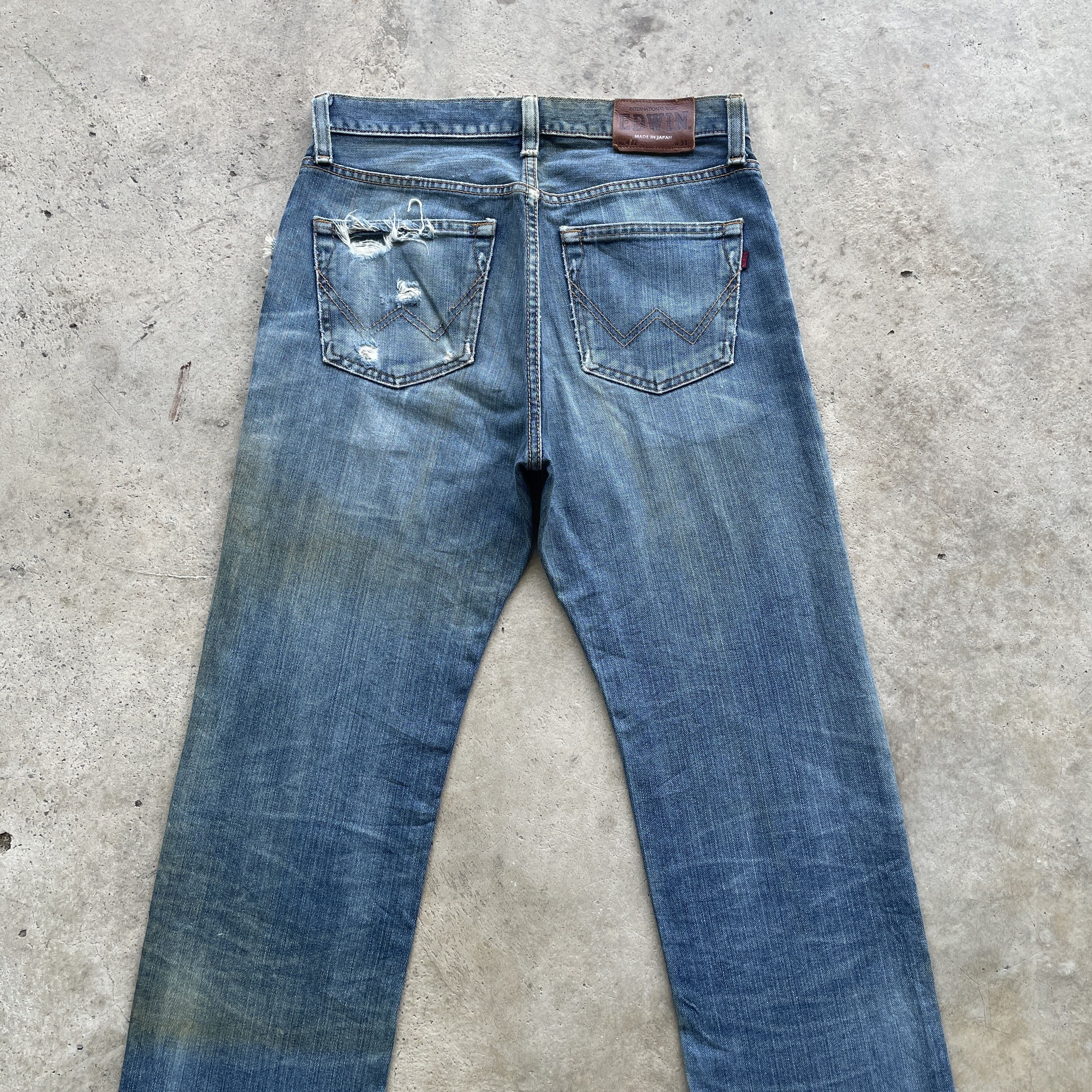 Japanese Brand VINTAGE JAPAN EDWIN 402 DENIM FADED JEANS PANTS W31x33 Size US 31 - 9 Thumbnail