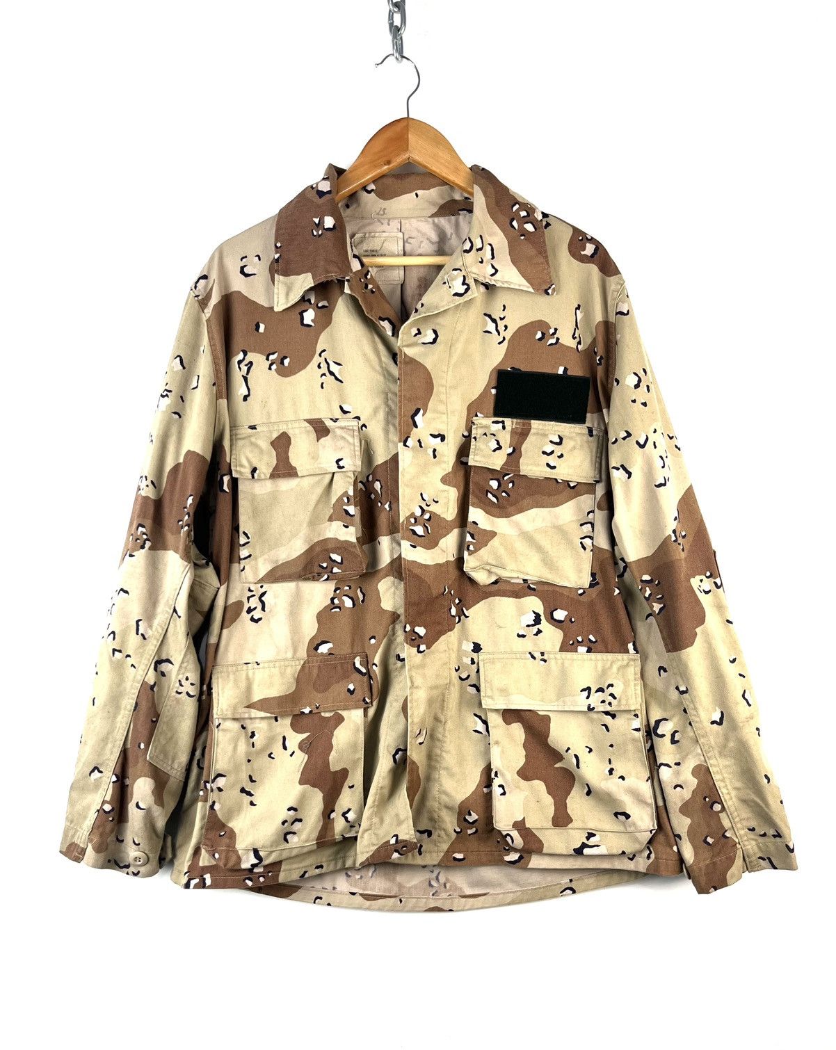 Vintage Vintage sand camo 2000s us army jacket streetwear utility L Size US L / EU 52-54 / 3 - 1 Thumbnail