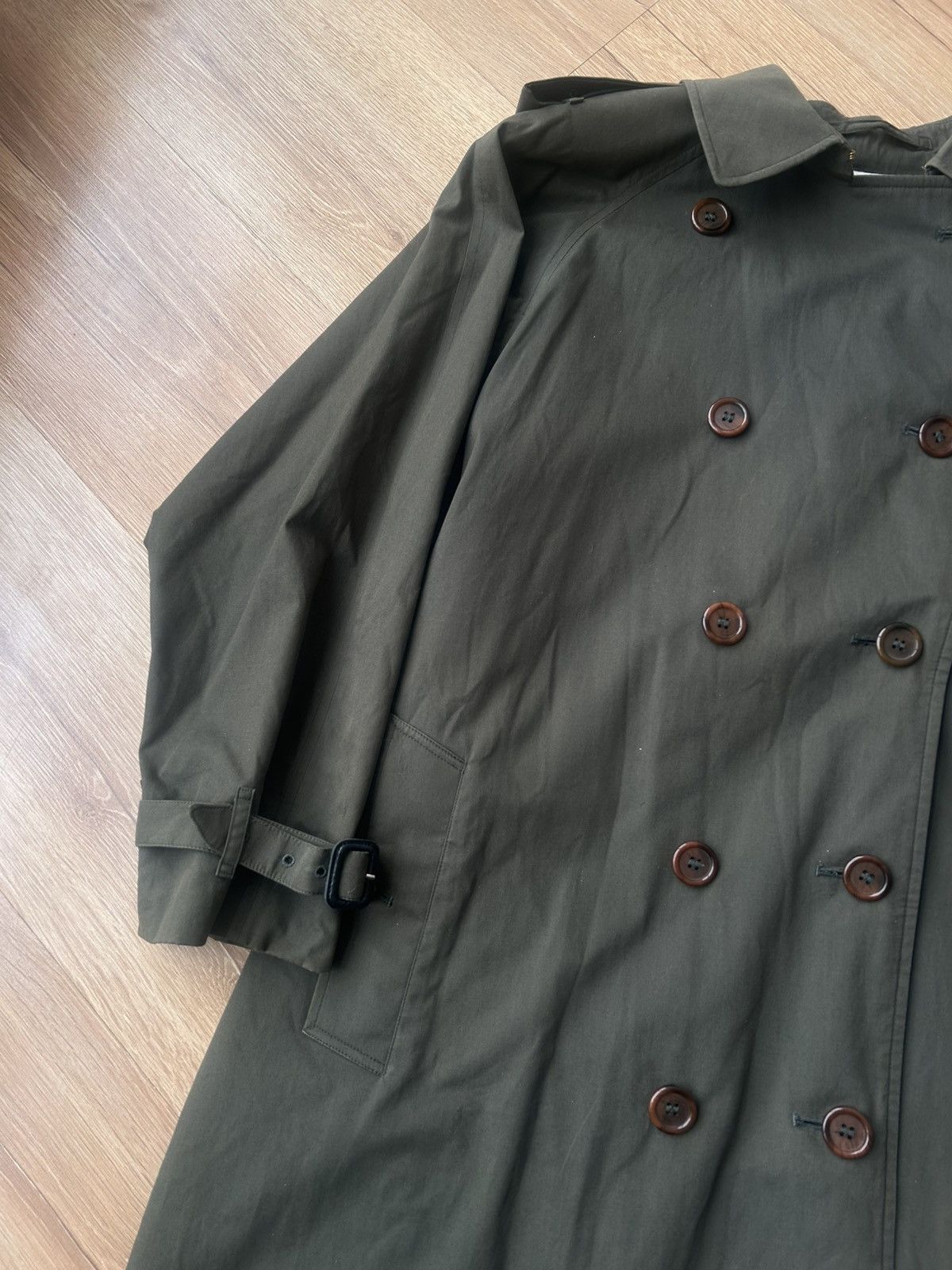Burberry Vintage Burberry’s Double Breasted Belted Trench Coat Size L / US 10 / IT 46 - 6 Thumbnail
