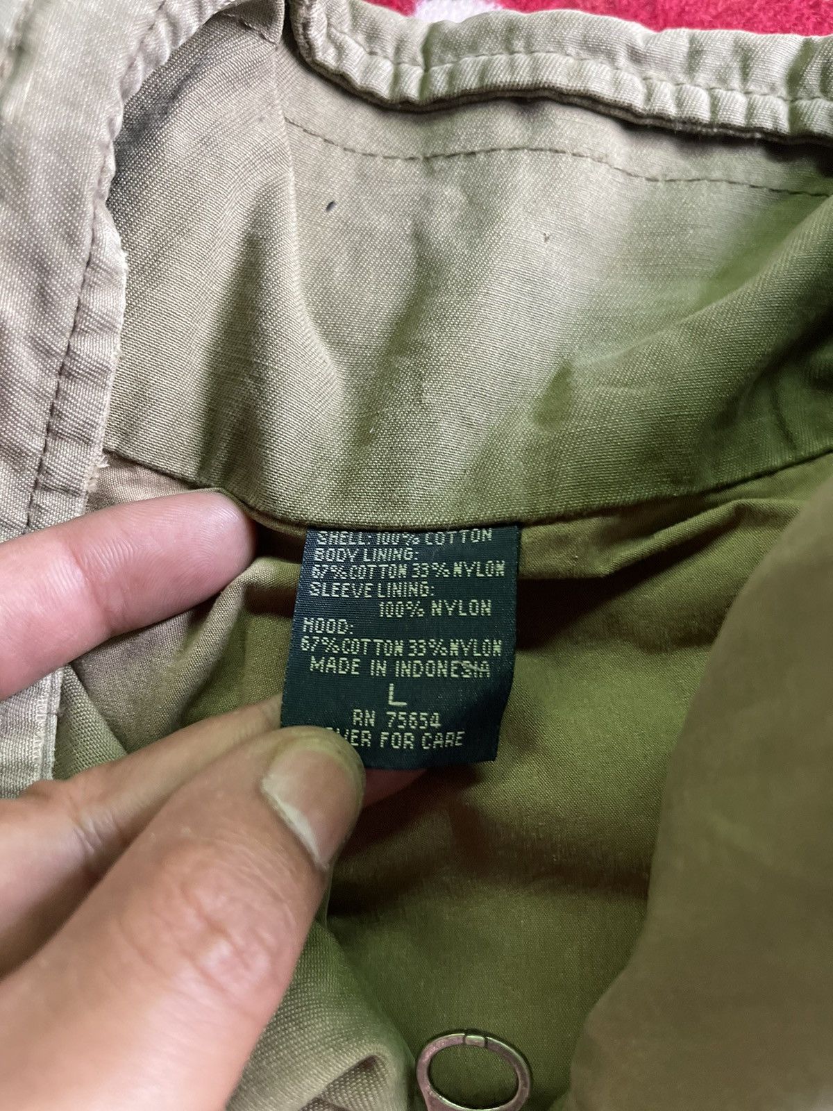 Abercrombie & Fitch Vintage Abercrombie Fitch Military Jacket Size US L / EU 52-54 / 3 - 3 Thumbnail
