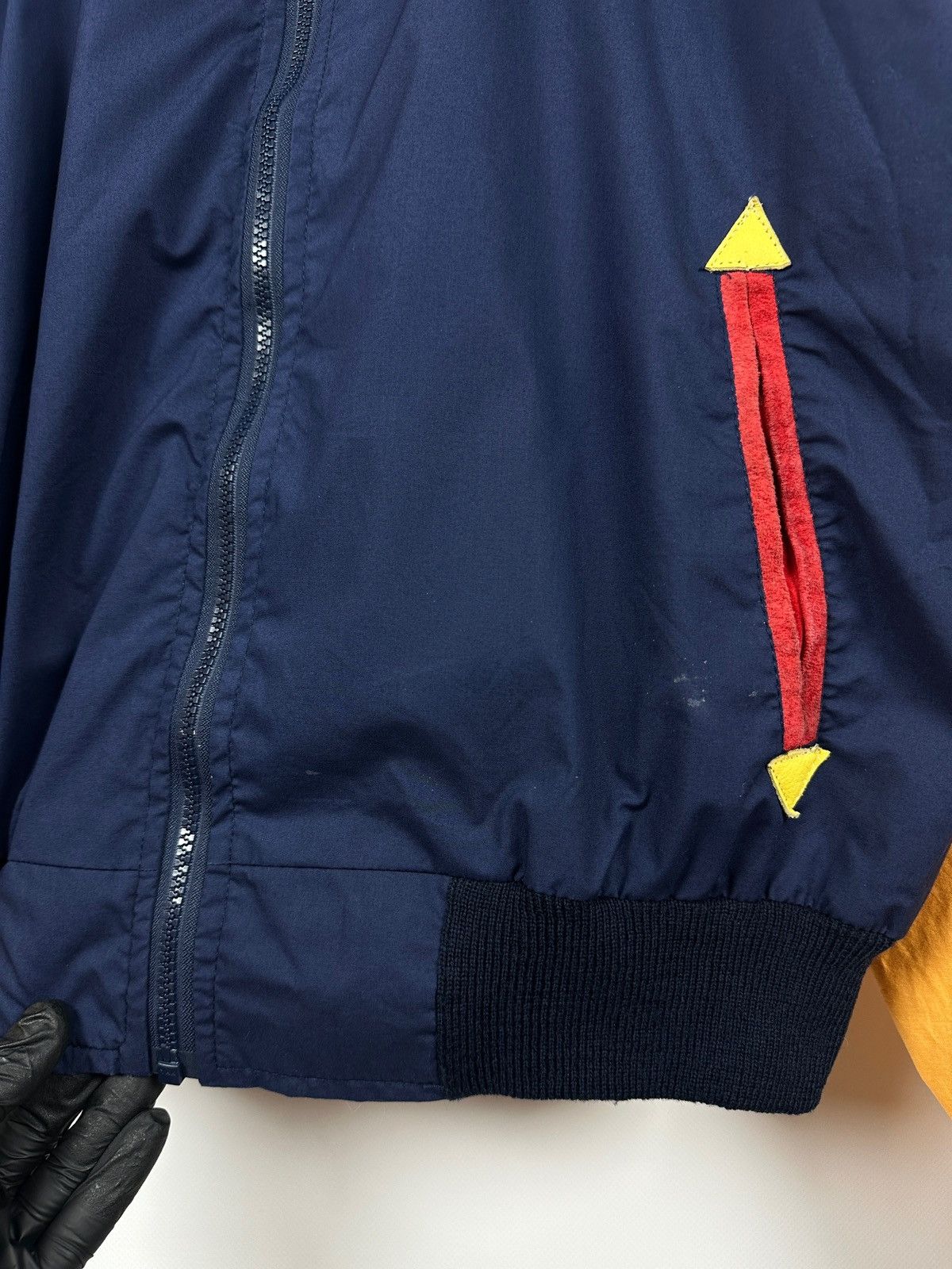 Vintage 90s Vintage Lamborghini Leisure Leather Zip Racing Jacket Size US XL / EU 56 / 4 - 20 Thumbnail