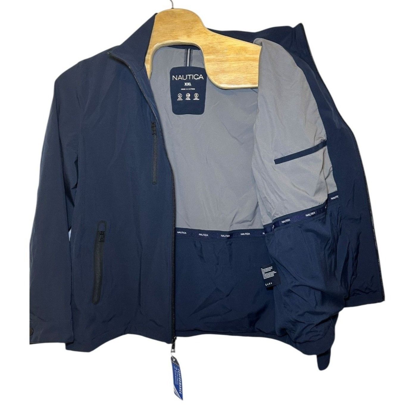 Nautica NAUTICA Full Zip AEROLAYER Windbreaker Golf Jacket Men Size Size US XXL / EU 58 / 5 - 17 Thumbnail