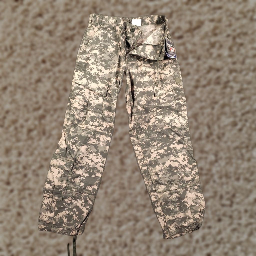 American Apparel VINTAGE New Camo Pants 31x32 Army Combat Uniform Flame Resistant Small FR Button Fly Size US 29 - 1 Thumbnail