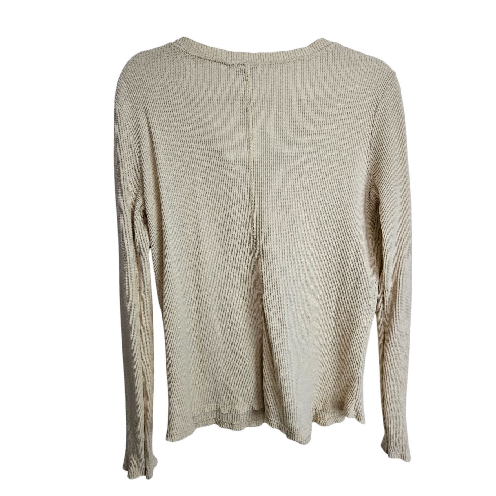 Sundry Sundance Womens Thermal Waffle Knit Top M Minimalist Casual Size M / US 6-8 / IT 42-44 - 7 Thumbnail