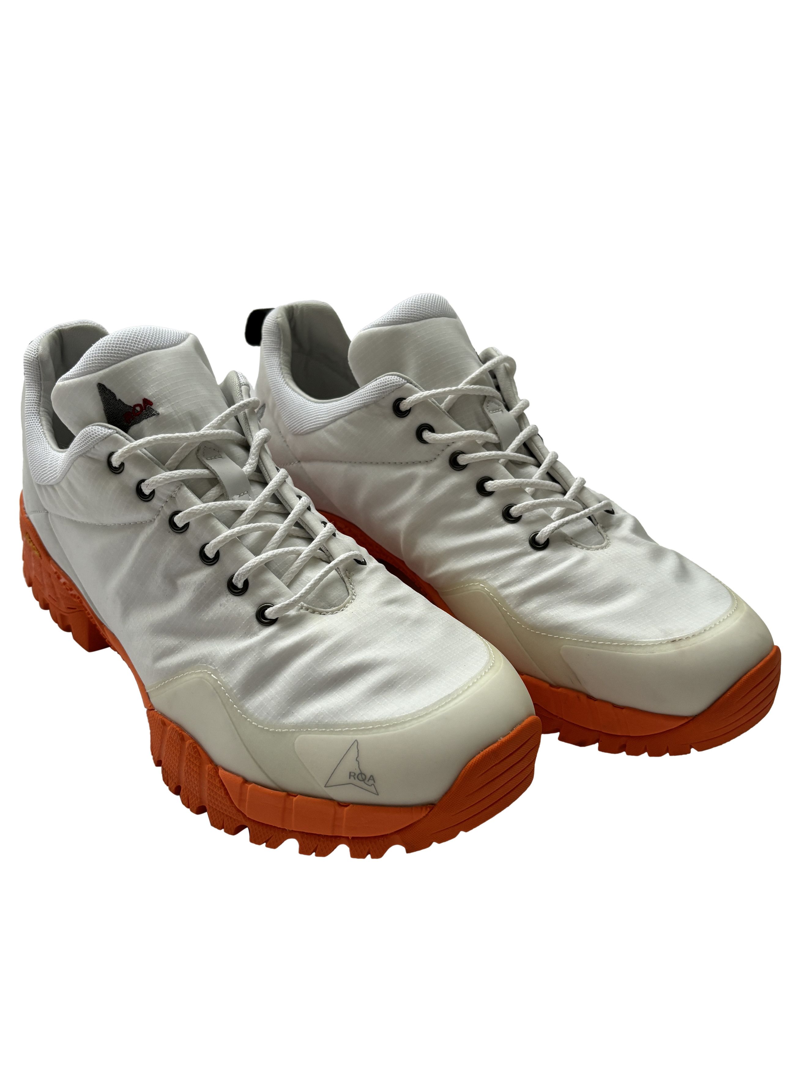 ROA QUICK SALE ROA Oblique White Orange Sole Hiking Sneaker Grailed