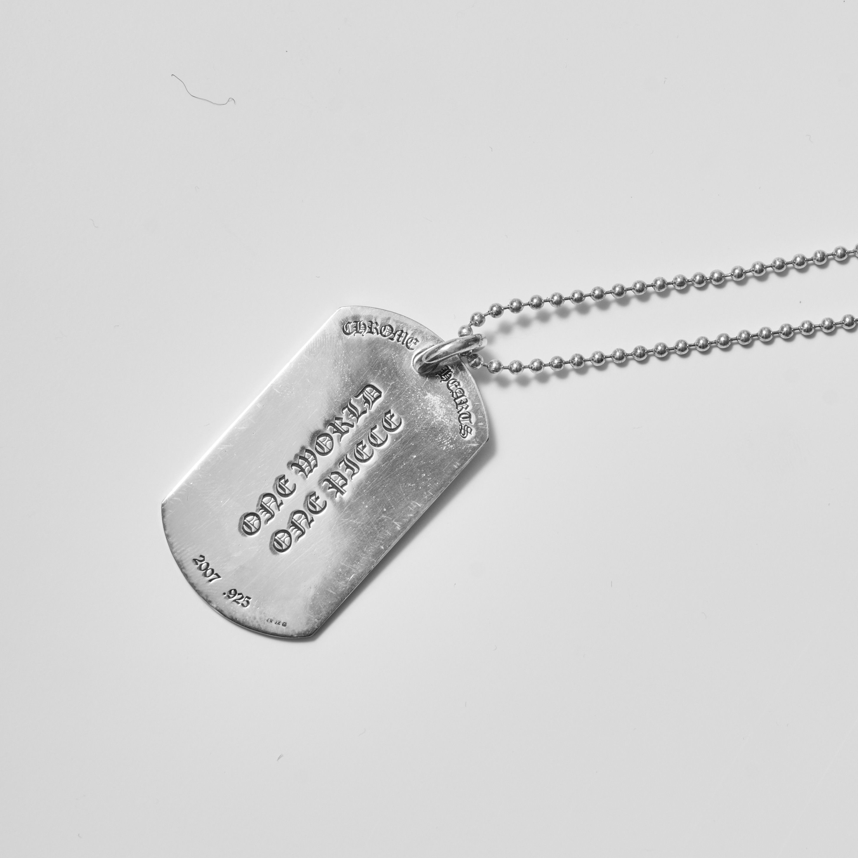 アクセサリー Chrome Hearts RS3 CROSS Charm DOG TAG Chrome Hearts CHROME HEARTS RS 3 Cross Dog Tag | Grailed