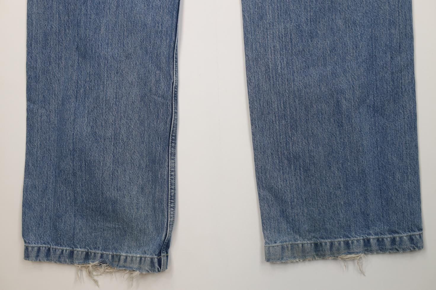 American Eagle Outfitters Vintage 90s Y2K American Eagle Wide Leg Dungaree Denim Jeans Size US 36 / EU 52 - 14 Thumbnail
