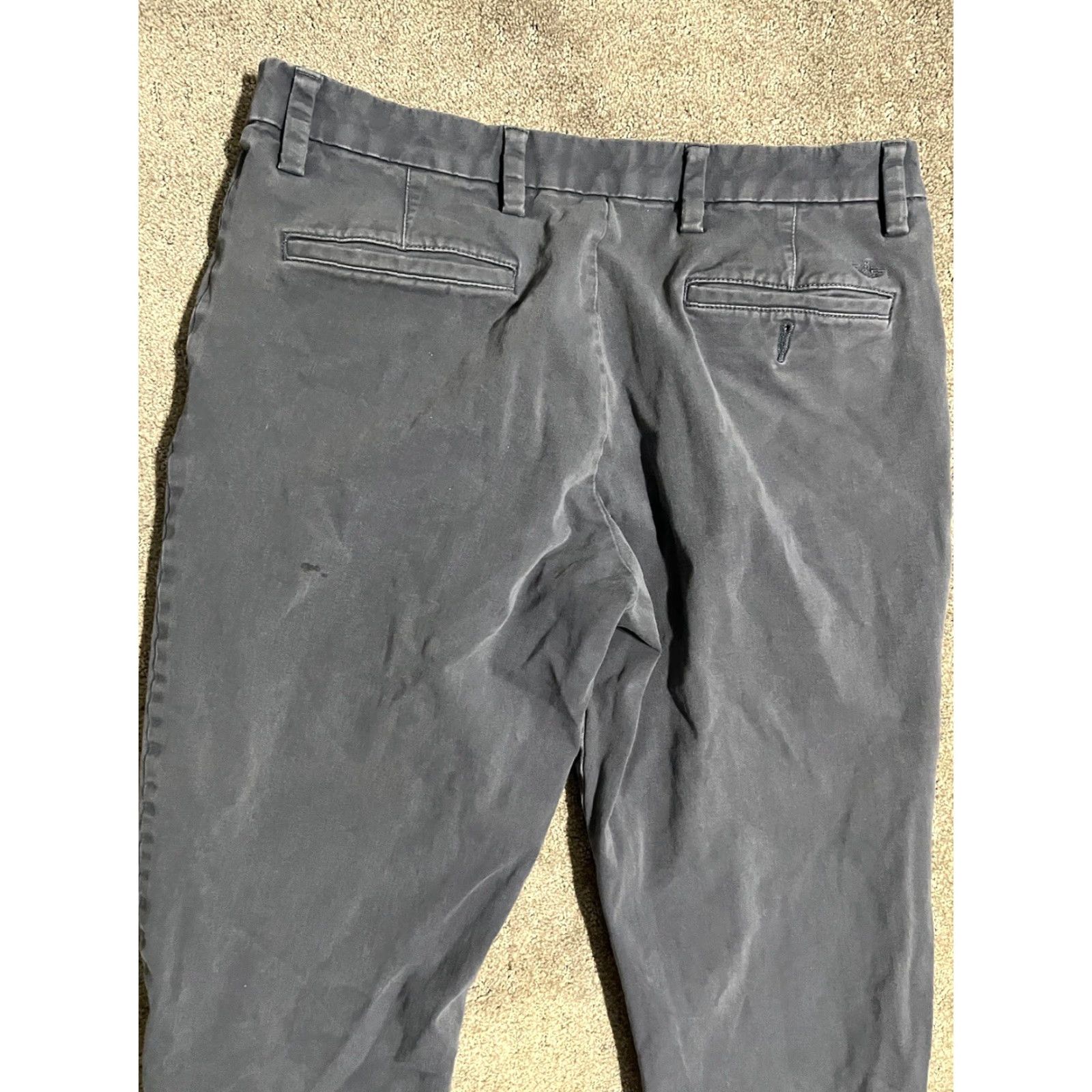 Dockers Dockers Pants Flat Front Straight Fit Men 34 Regular Blue Cotton Chino D2 27 Inseam Belt Loops Casual Workwear Vintage? No. Size US 34 / EU 50 - 2 Thumbnail