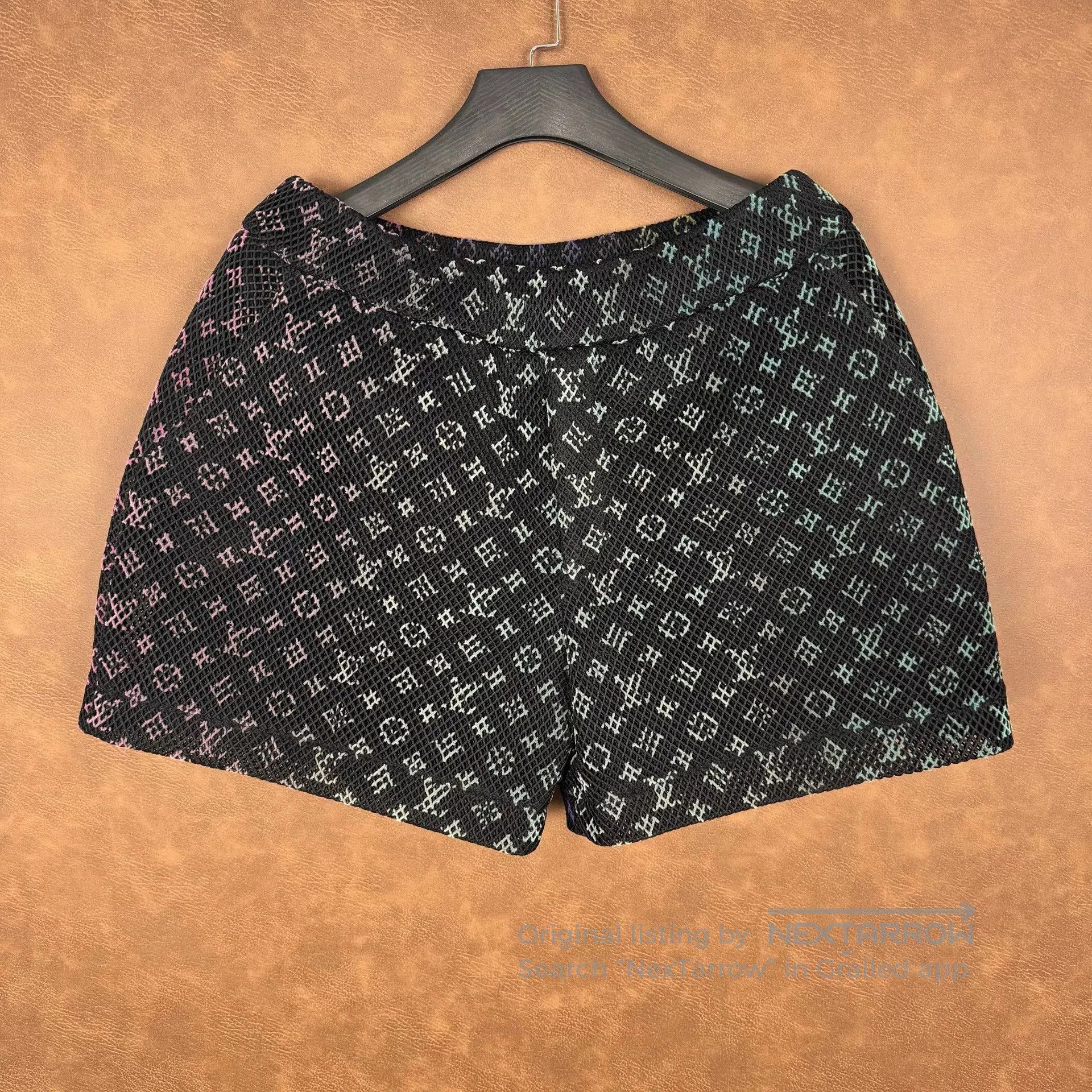 Louis Vuitton Louis Vuitton Rainbow Gradient Logo Shorts. Size US 30 / EU 46 - 1 Thumbnail