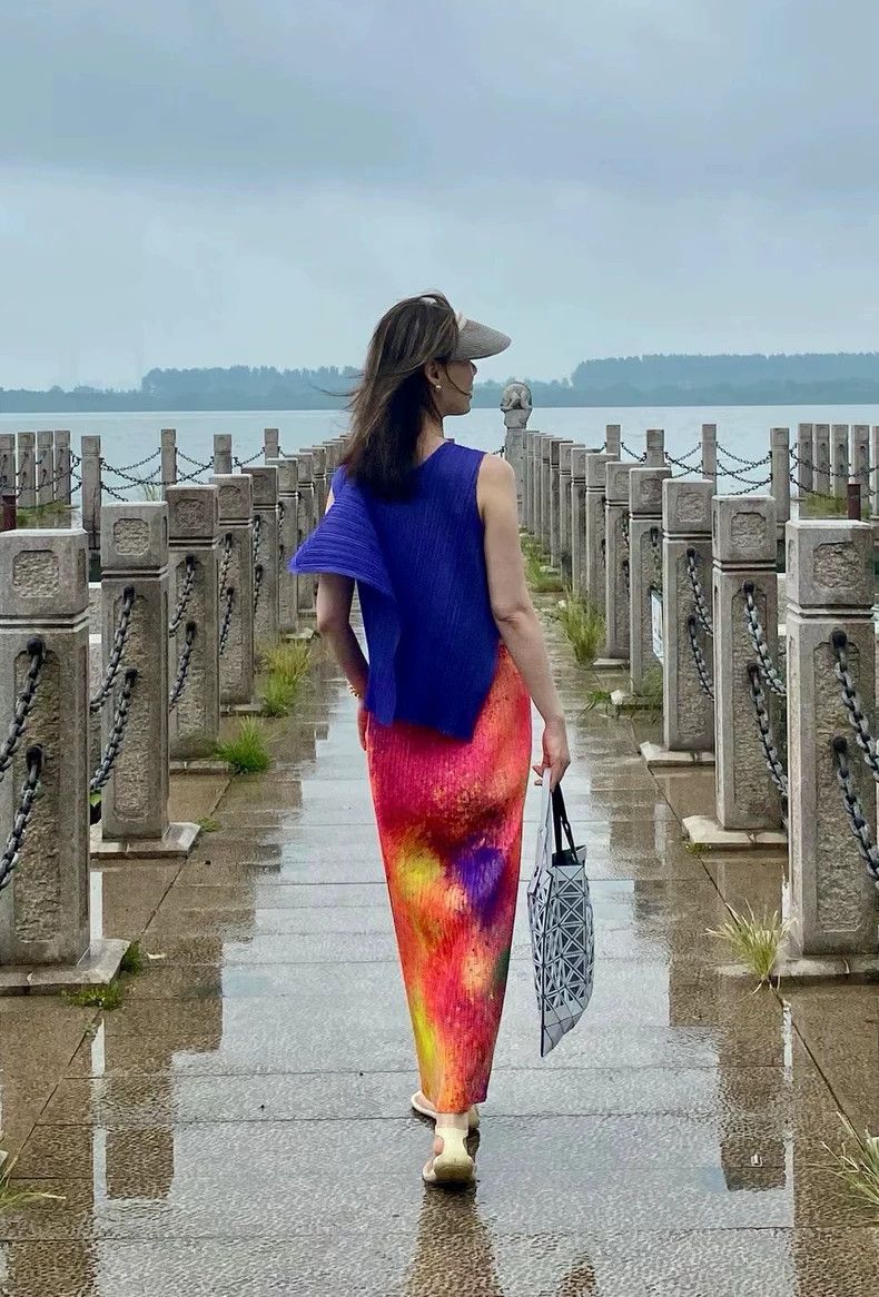 Issey Miyake Issey Miyake Starry sky colorful skirt Size 26" / US 2 / IT 38 - 5 Thumbnail