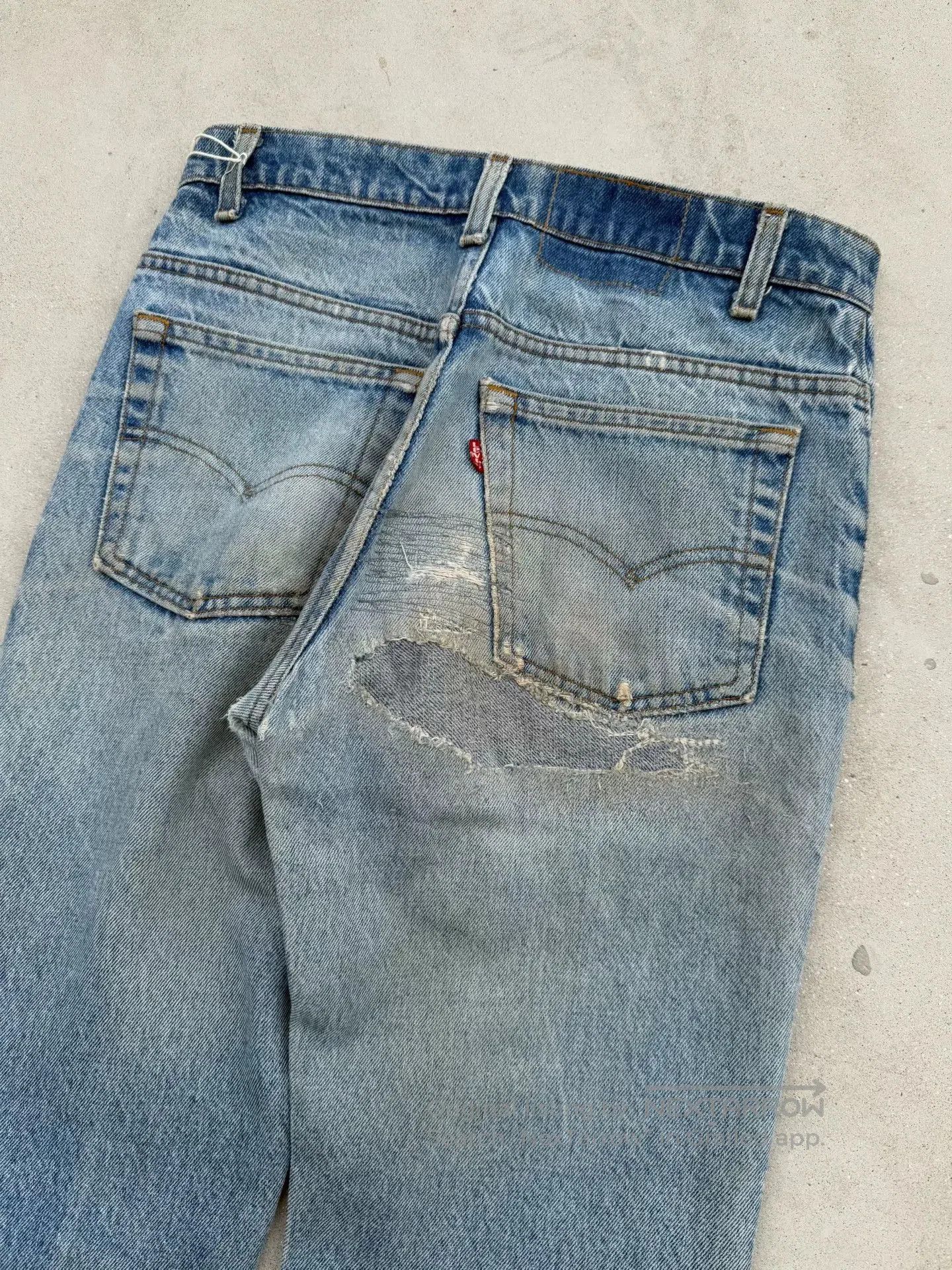 Vintage Vintage 70s Levis 517 Flared Jeans. Size US 30 / EU 46 - 8 Thumbnail