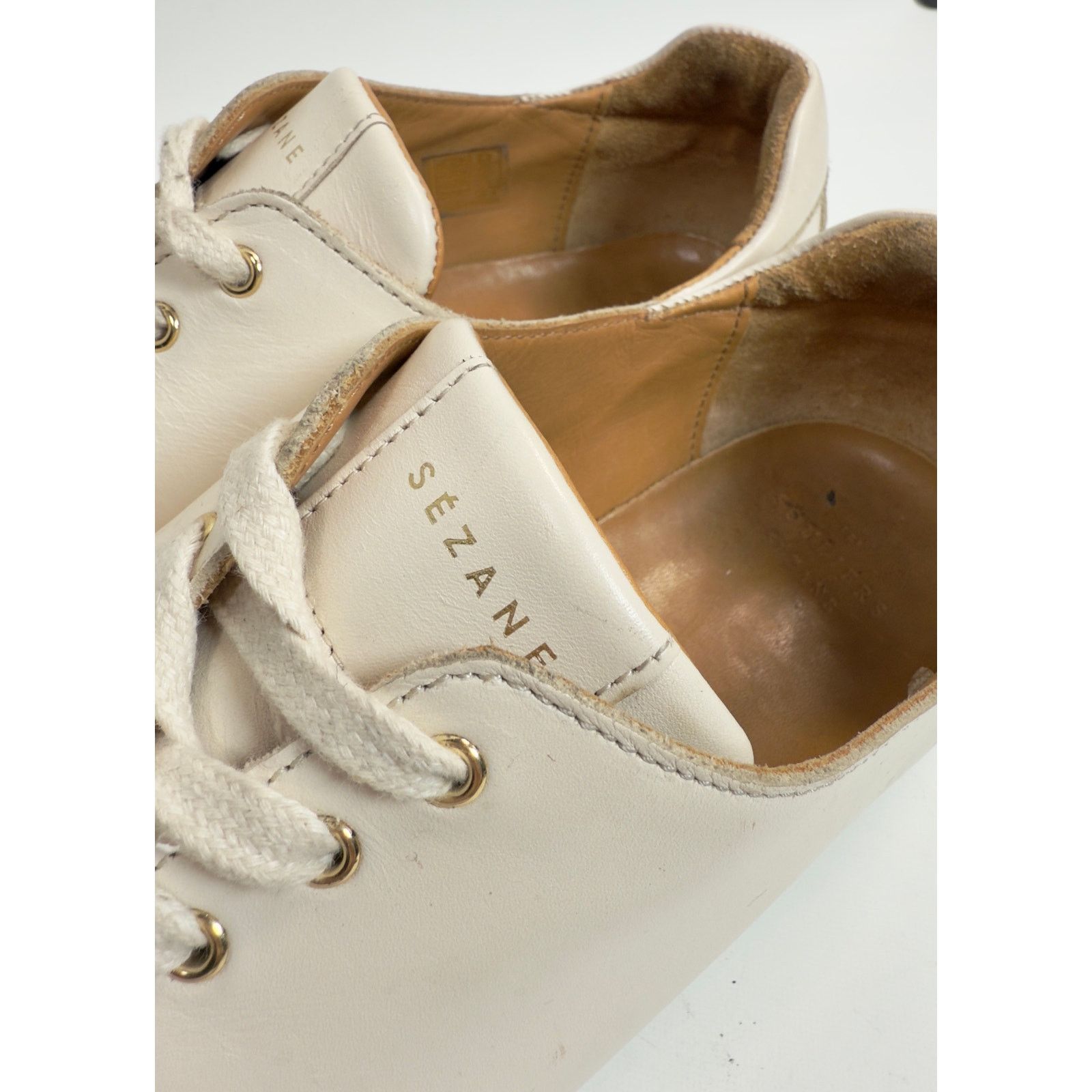 Sezane Sezane Jack Trainers Leather Sneakers size 9 $170 Sold Out Size US 9 / IT 39 - 5 Thumbnail