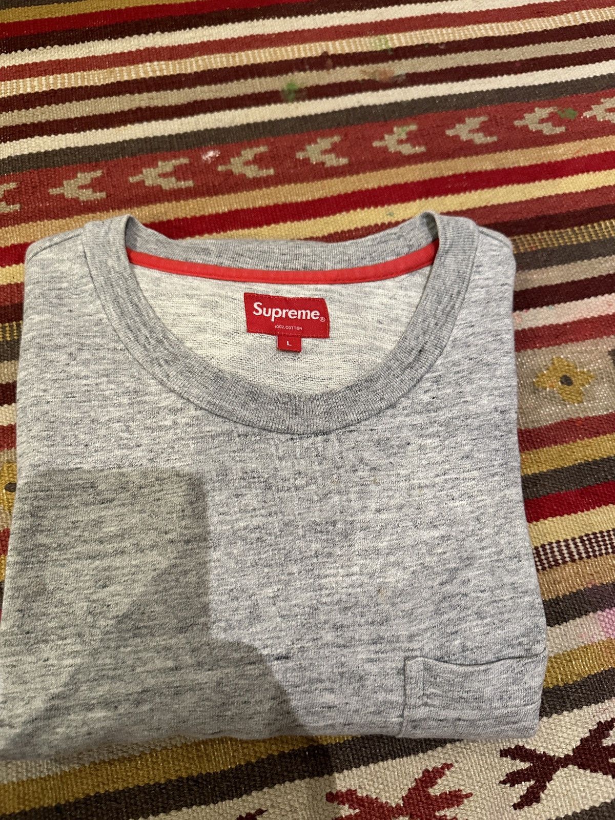 Supreme Supreme pocket tee Size US L / EU 52-54 / 3 - 1 Thumbnail