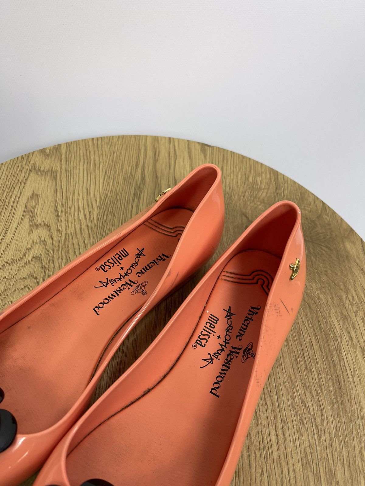 Vivienne Westwood Vivienne Westwood Melissa Shoes Size 5 (USA) Pink Flowers Size US 7 / IT 37 - 3 Thumbnail