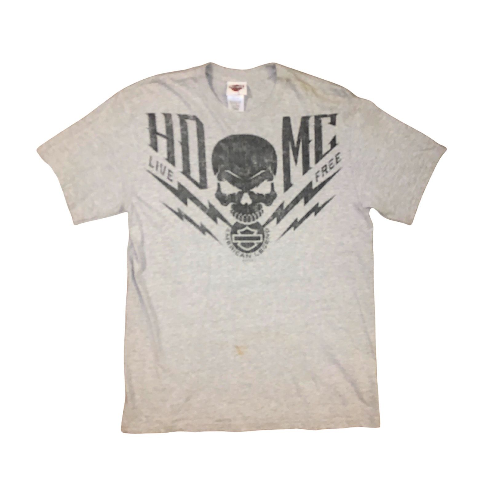 Harley Davidson Harley-Davidson Roswell Alien Motorcycle Tee Gray Men’s L Size US L / EU 52-54 / 3 - 2 Thumbnail