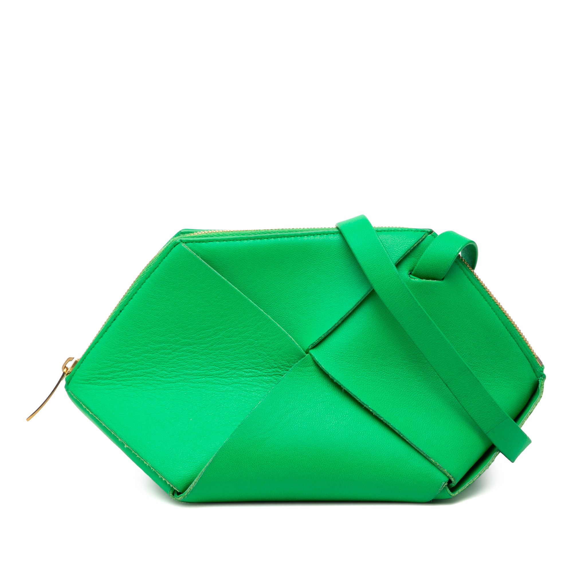 Bottega Veneta Mini Nappa Intrecciato Origami Crossbody