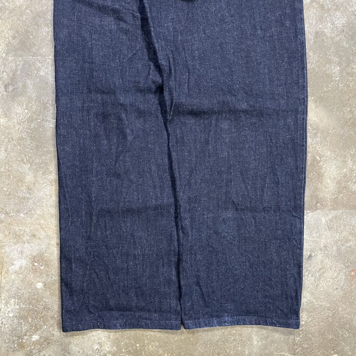 Japanese Brand Japanese Denim Baggy Button Fly Size US 31 - 9 Thumbnail