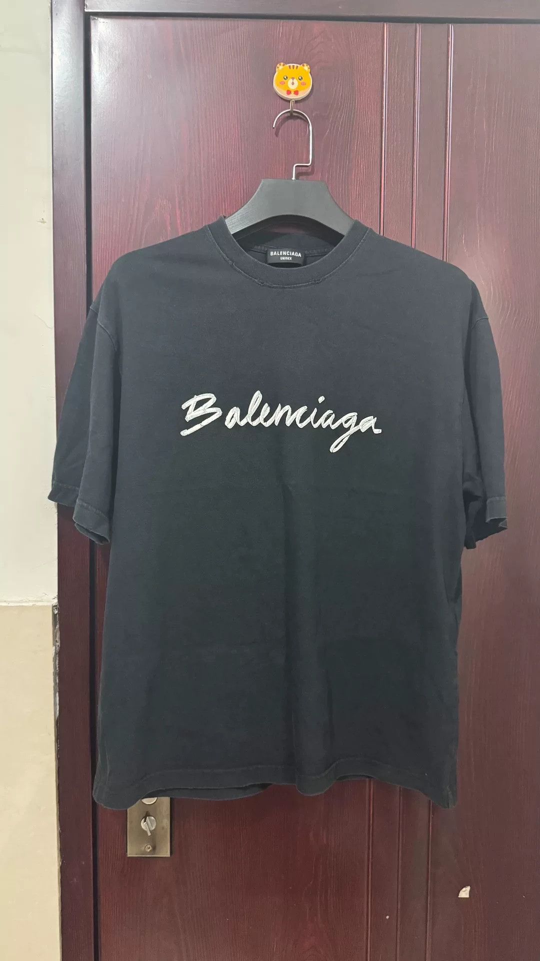 Balenciaga Balenciaga Short Sleeve Black T-Shirt Size S Size US S / EU 44-46 / 1 - 1 Thumbnail