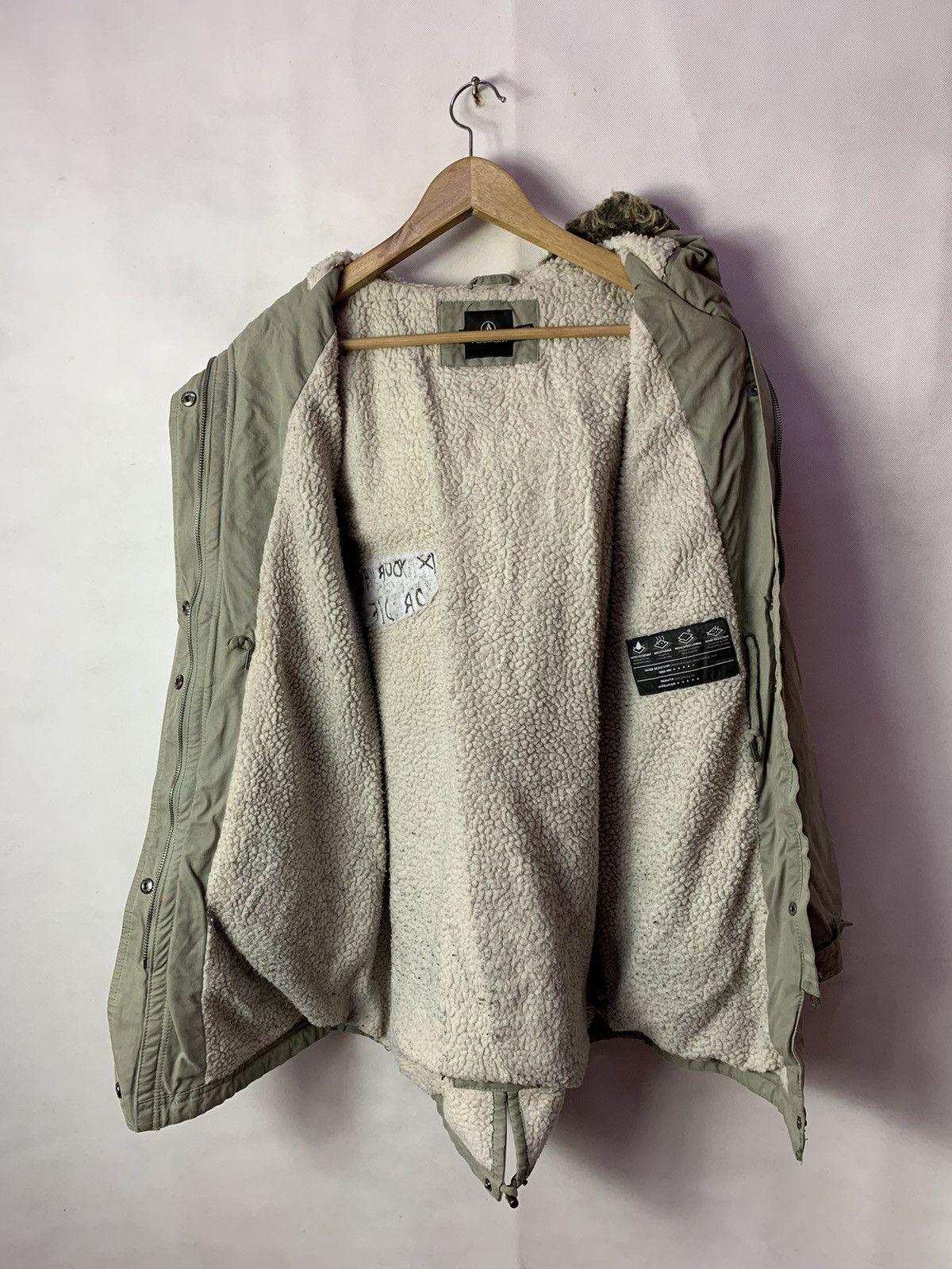 Volcom 🔥Volcom Skate Hoodie Parka Winter Jacket Size US M / EU 48-50 / 2 - 11 Thumbnail
